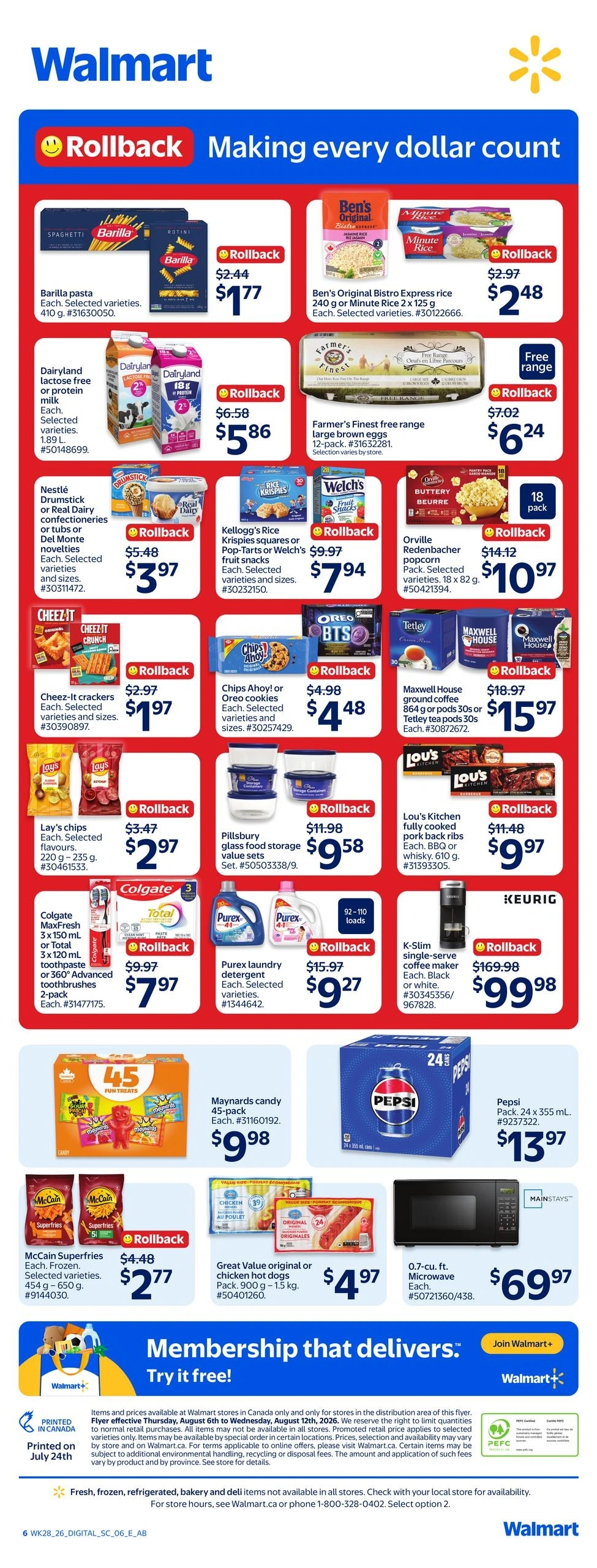 Walmart flyer page 2