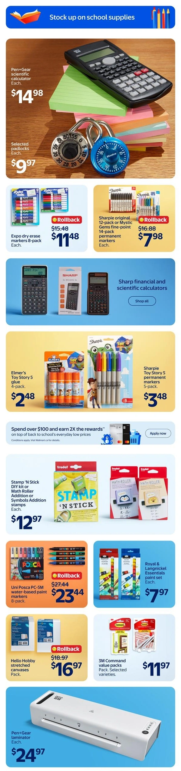 Walmart flyer page 15