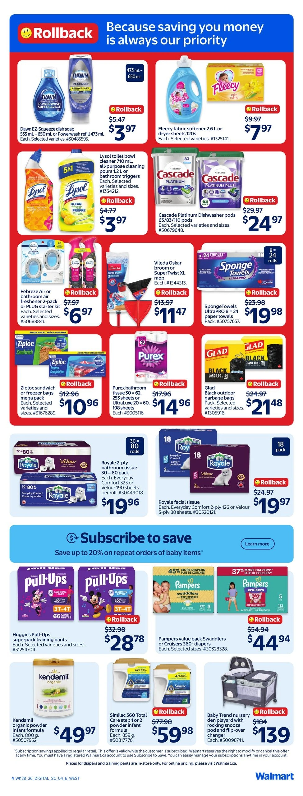Walmart flyer page 24