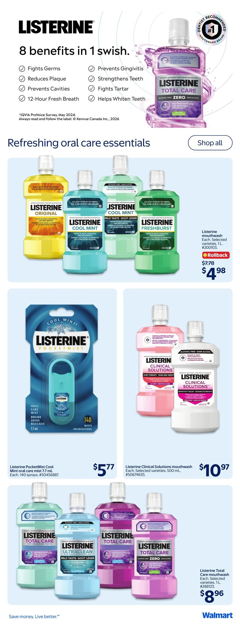 Walmart flyer page 31