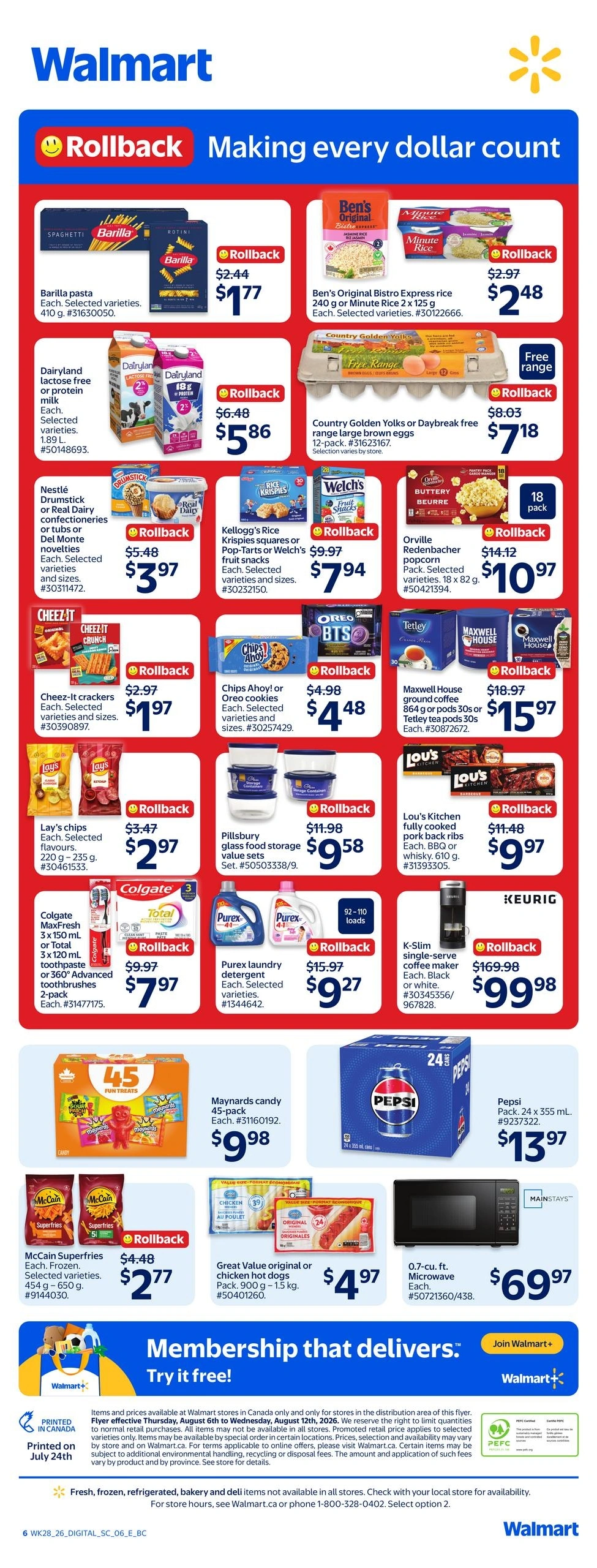 Walmart flyer page 2