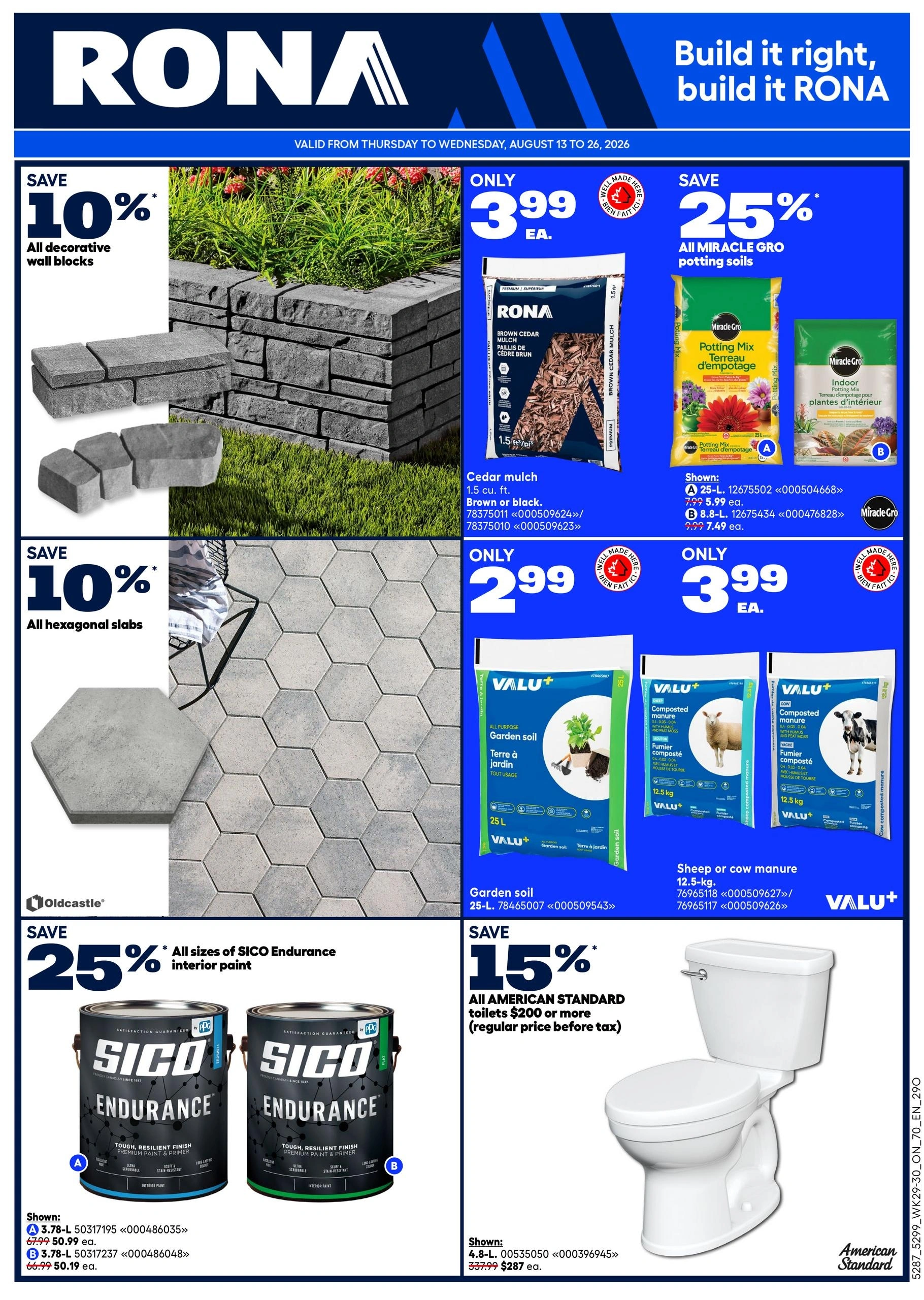 RONA & RONA + flyer page 1