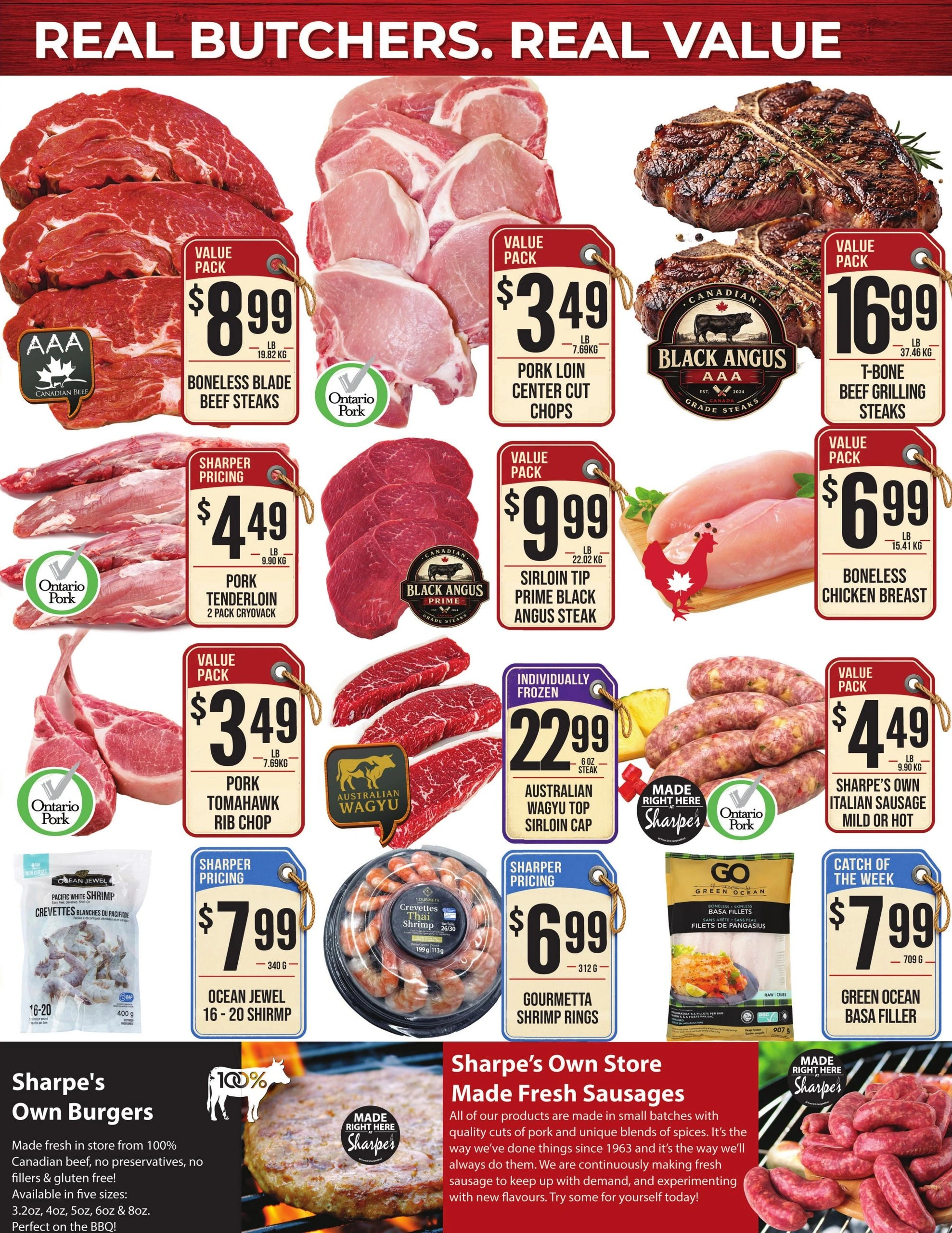 Sharpe's Food Market flyer page 2