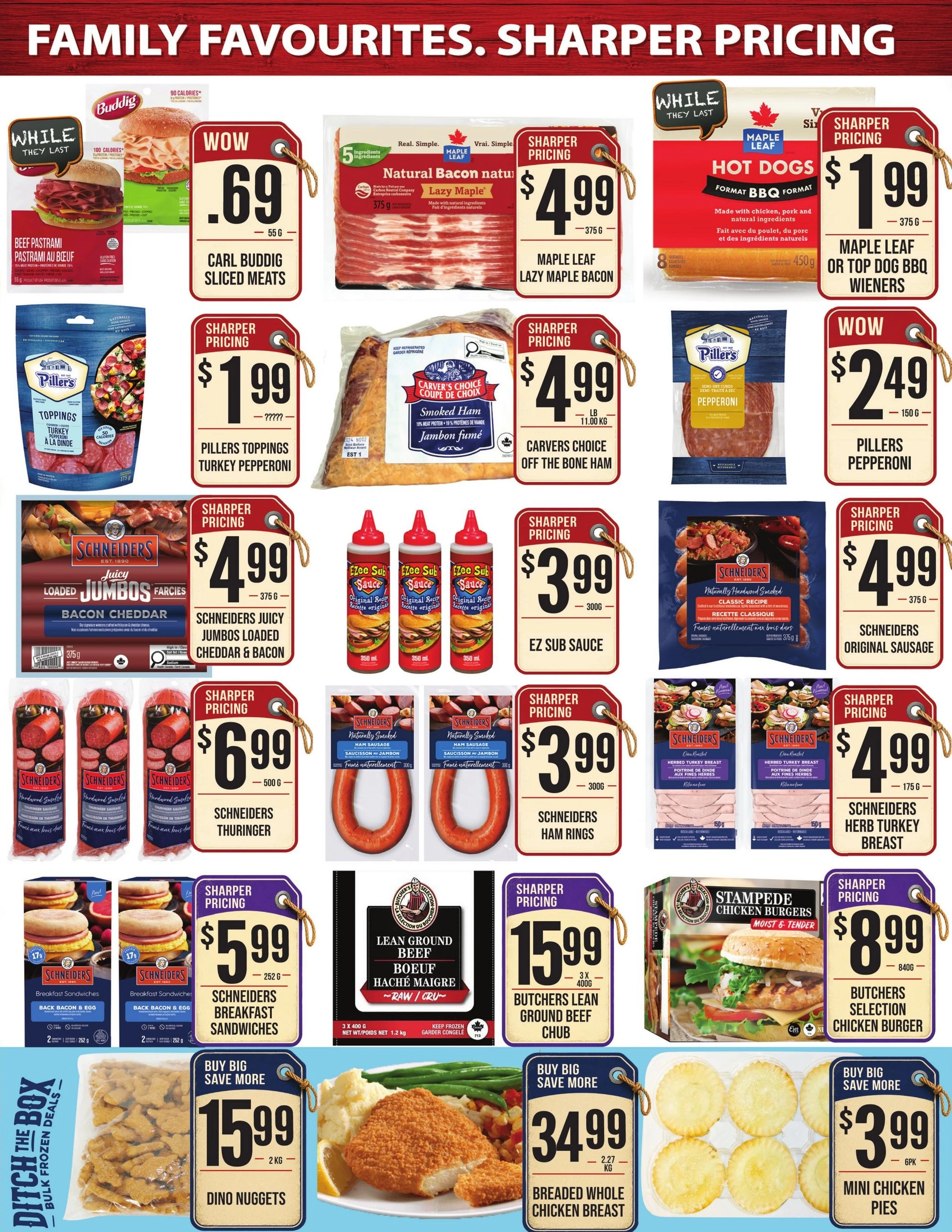 Sharpe's Food Market flyer page 3