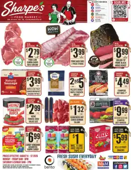 Sharpe's Food Market Weekly Flyer