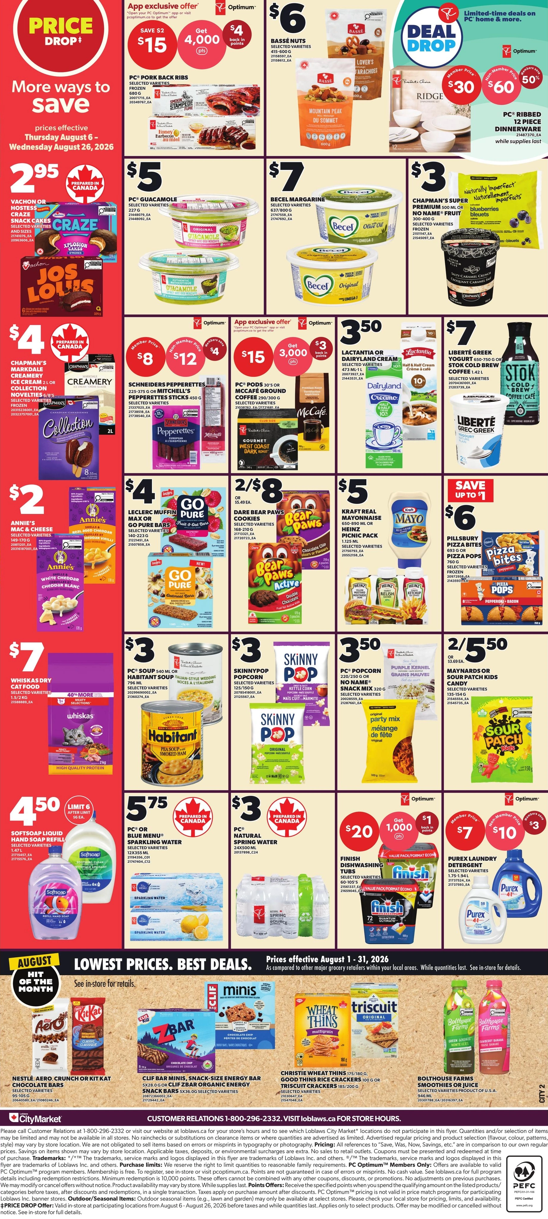 Your Independent Grocer flyer page 2