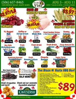 On the Vine Meat & Produce Indexed Weekly
