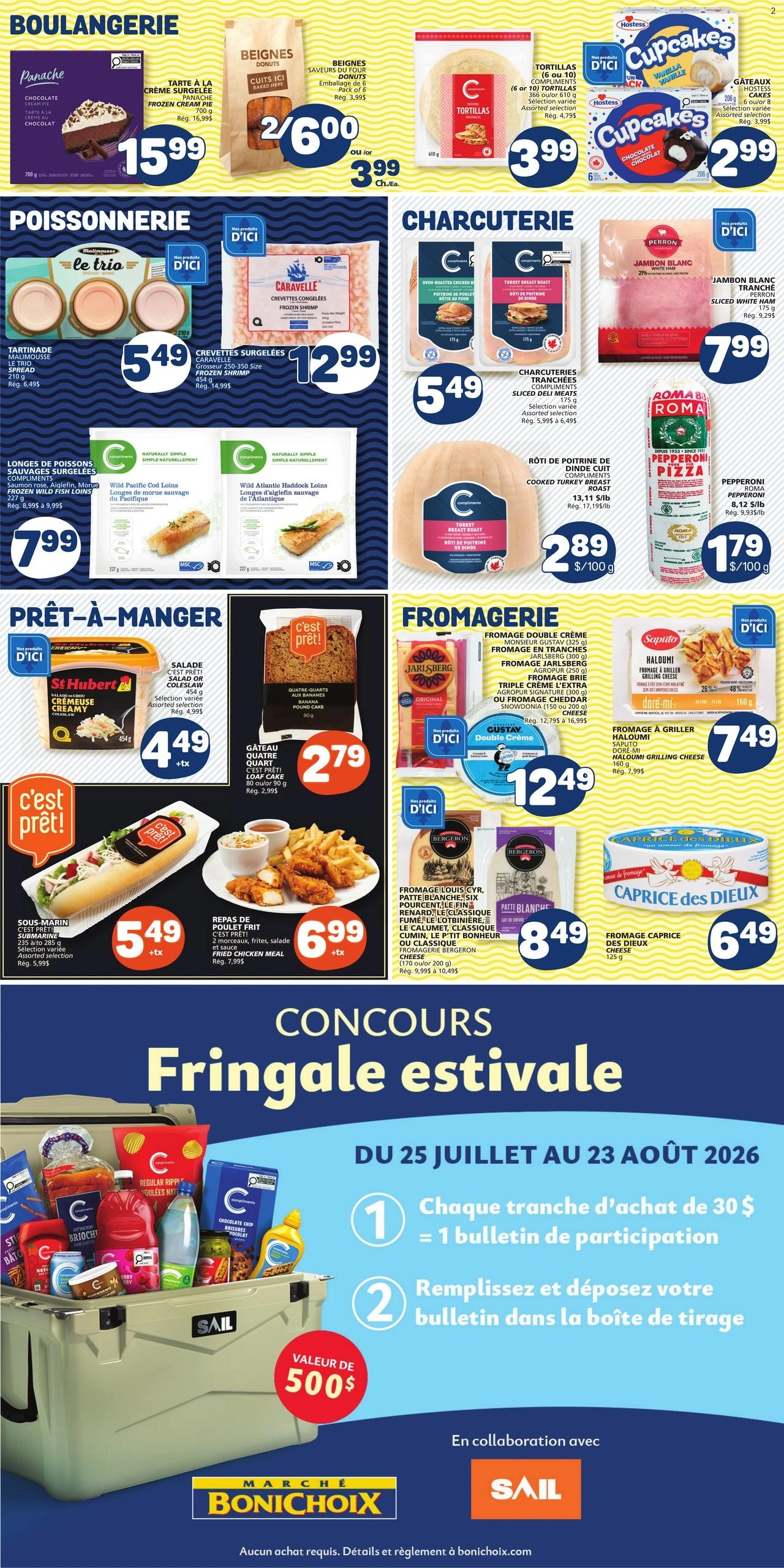 Marché Bonichoix flyer page 2