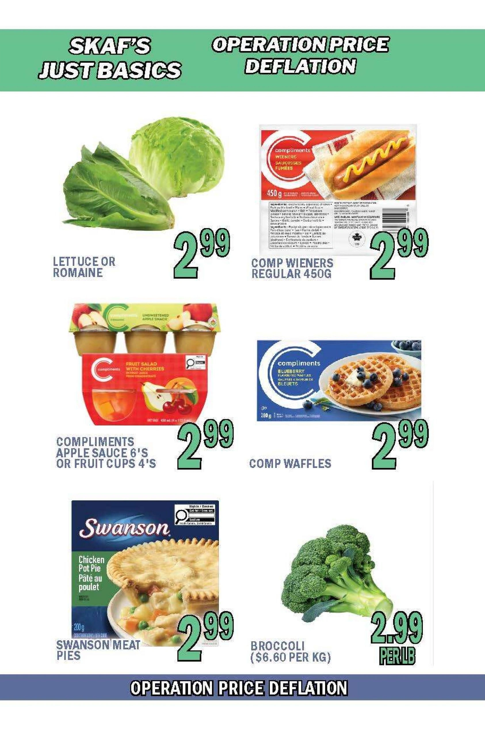 Skaf's Just Basics flyer page 17