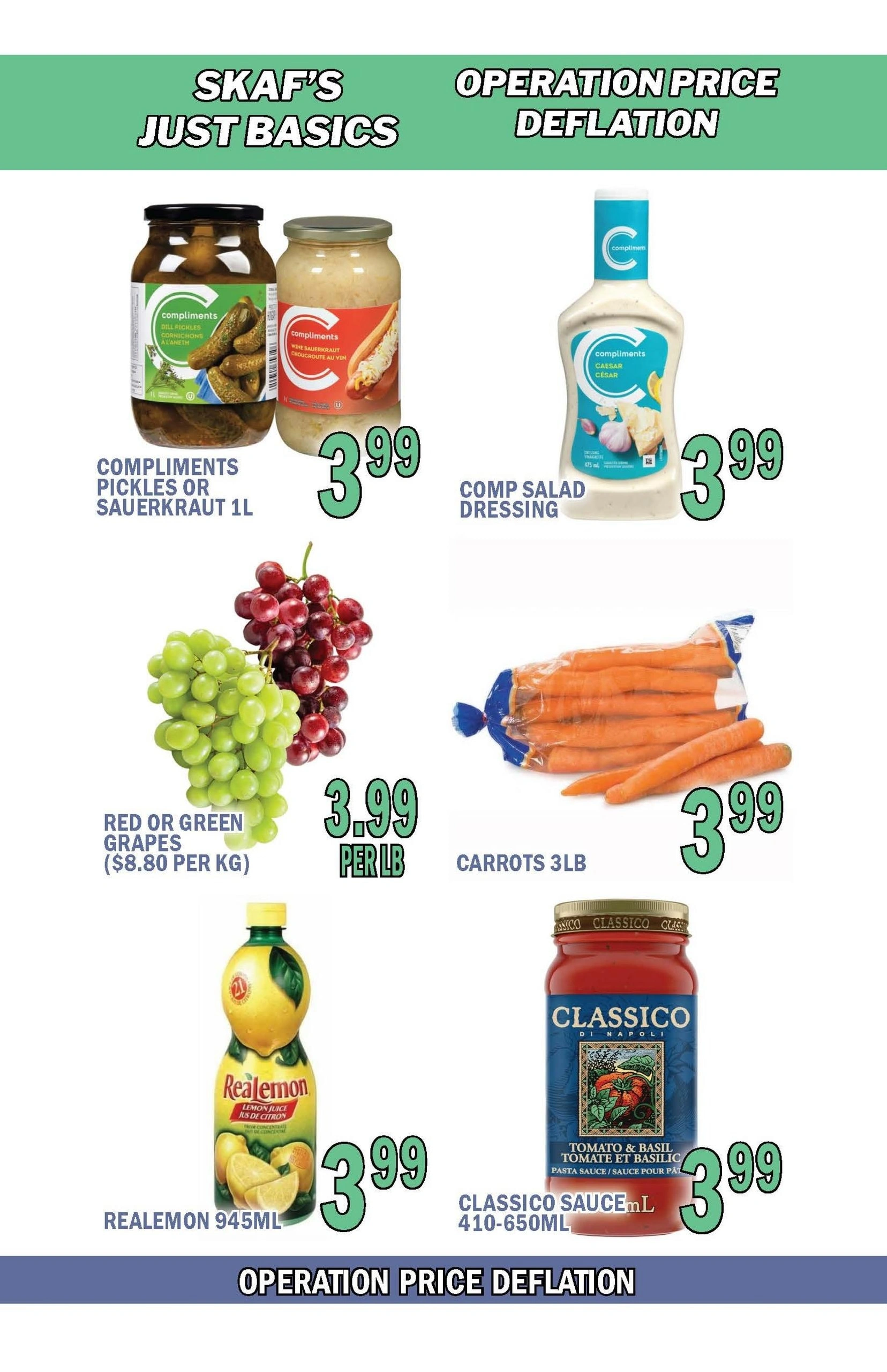 Skaf's Just Basics flyer page 26