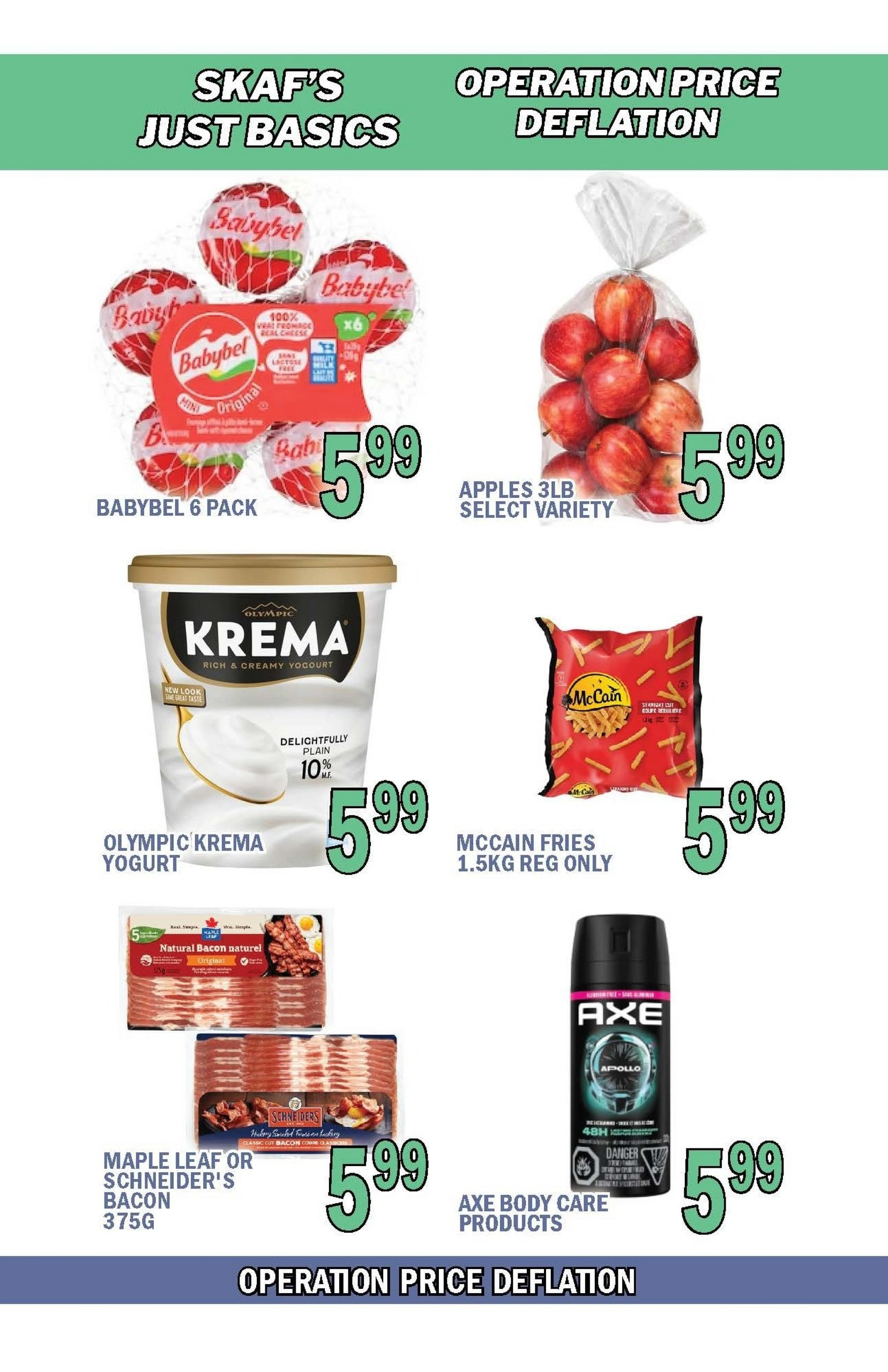 Skaf's Just Basics flyer page 9