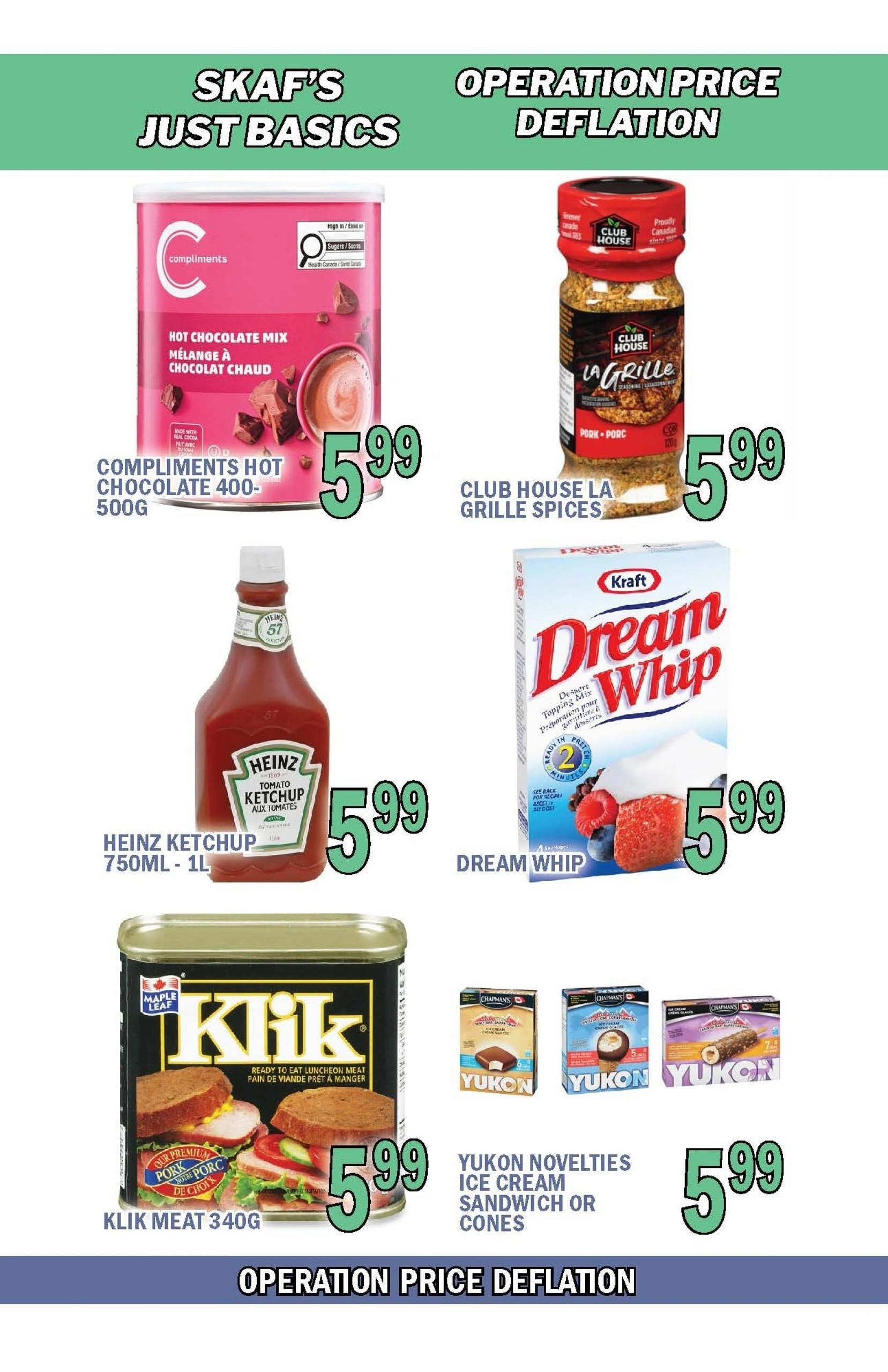 Skaf's Just Basics flyer page 10