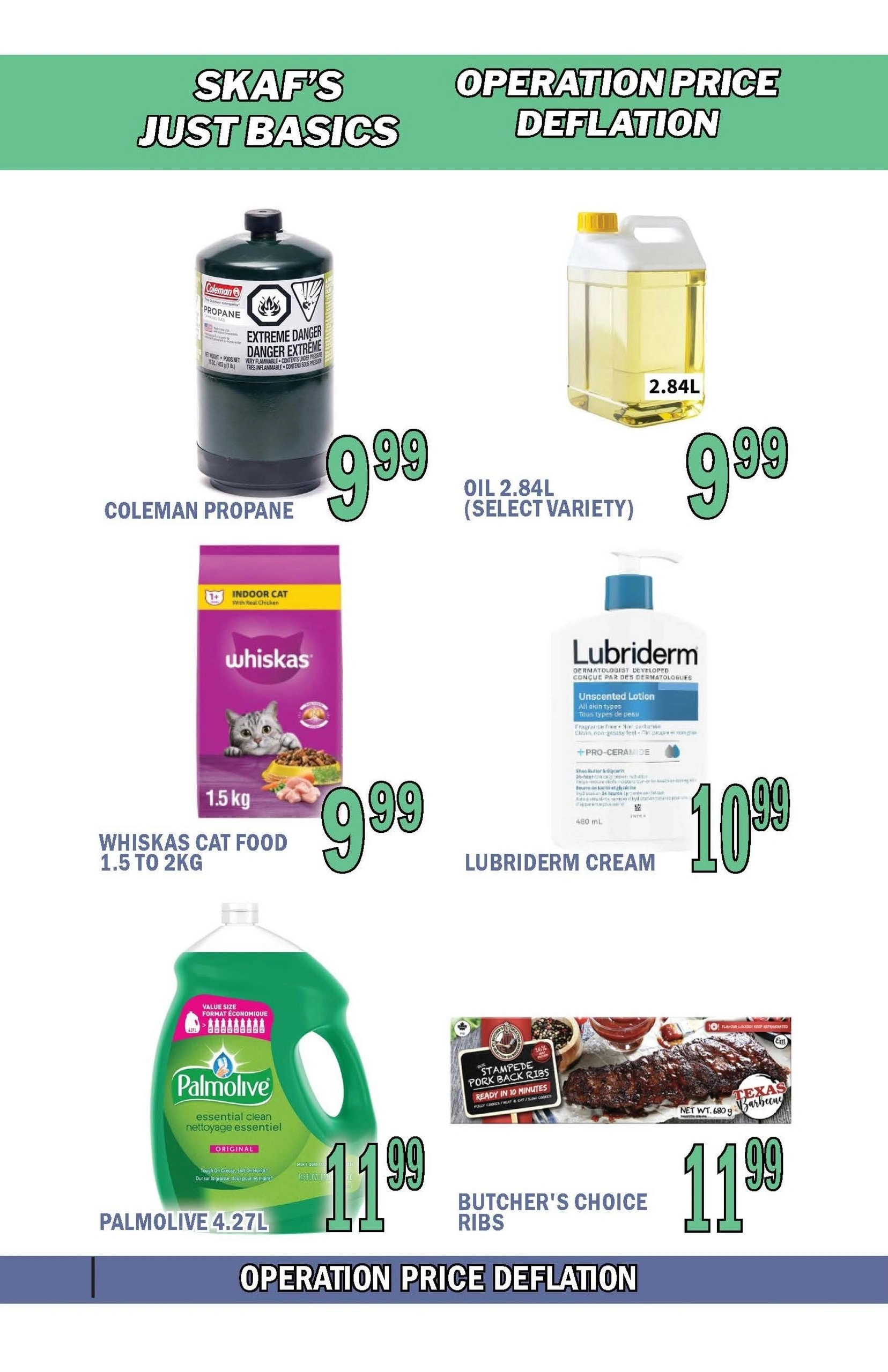 Skaf's Just Basics flyer page 39