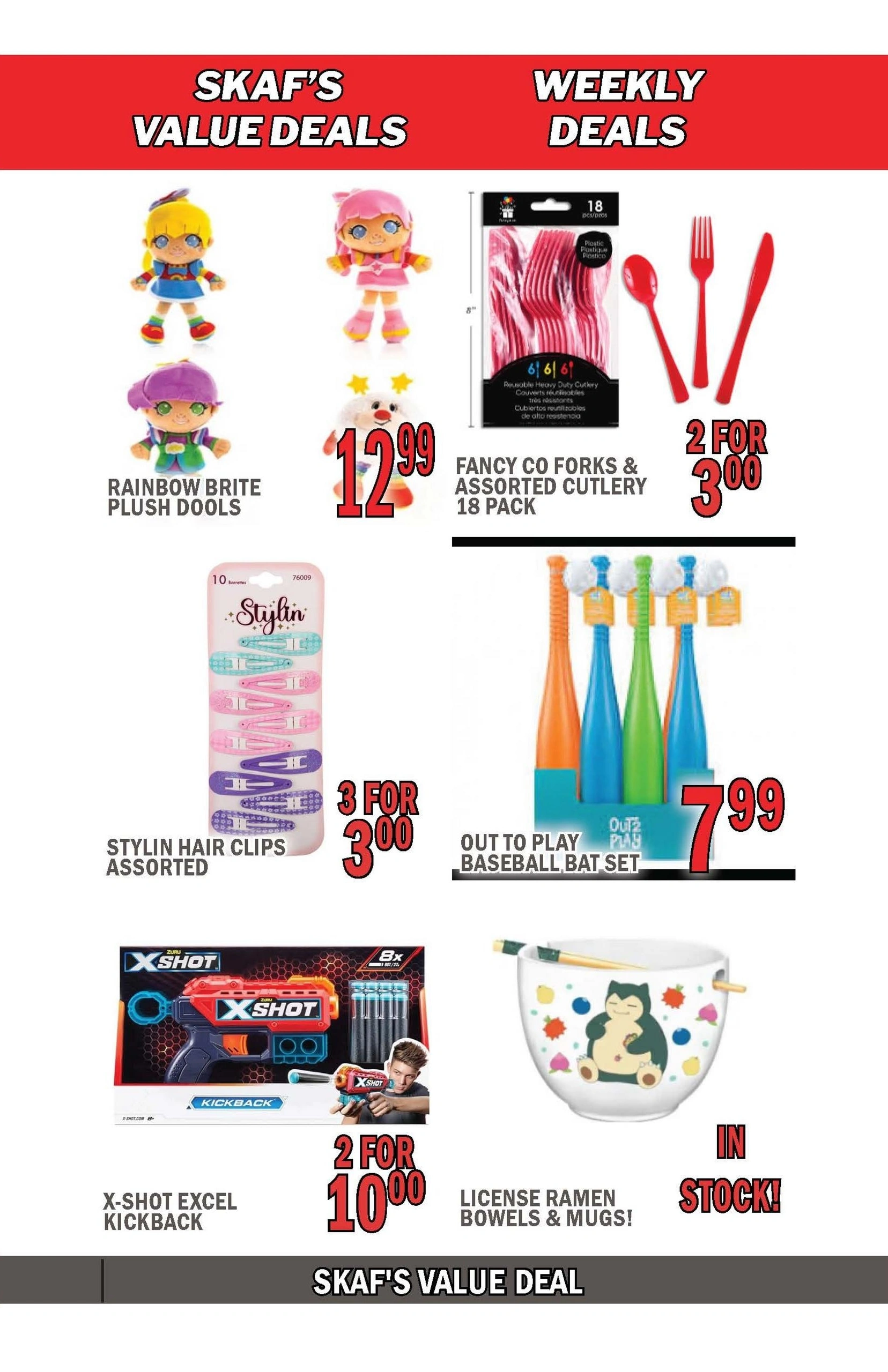 Skaf's Just Basics flyer page 63