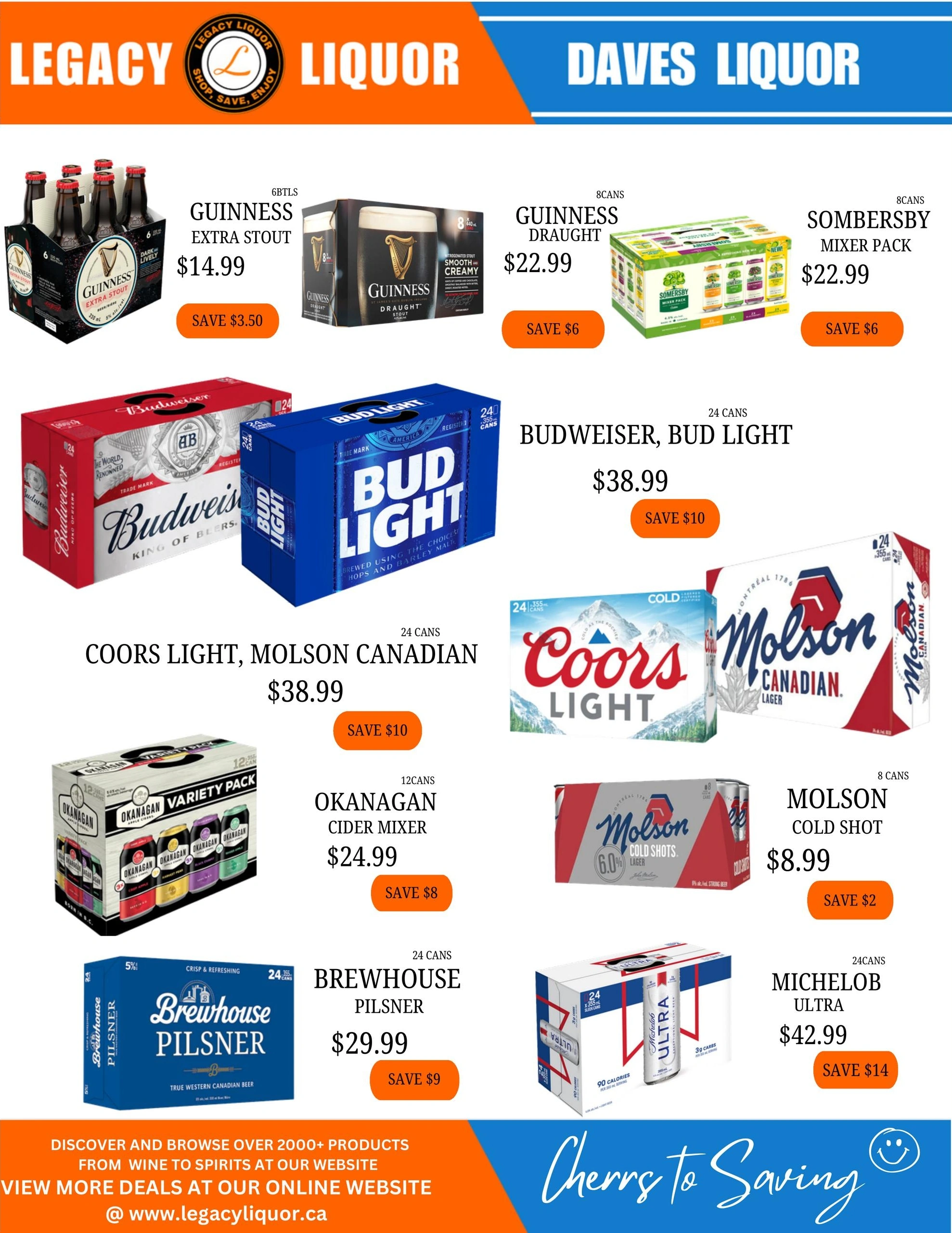 Legacy Liquor flyer page 4