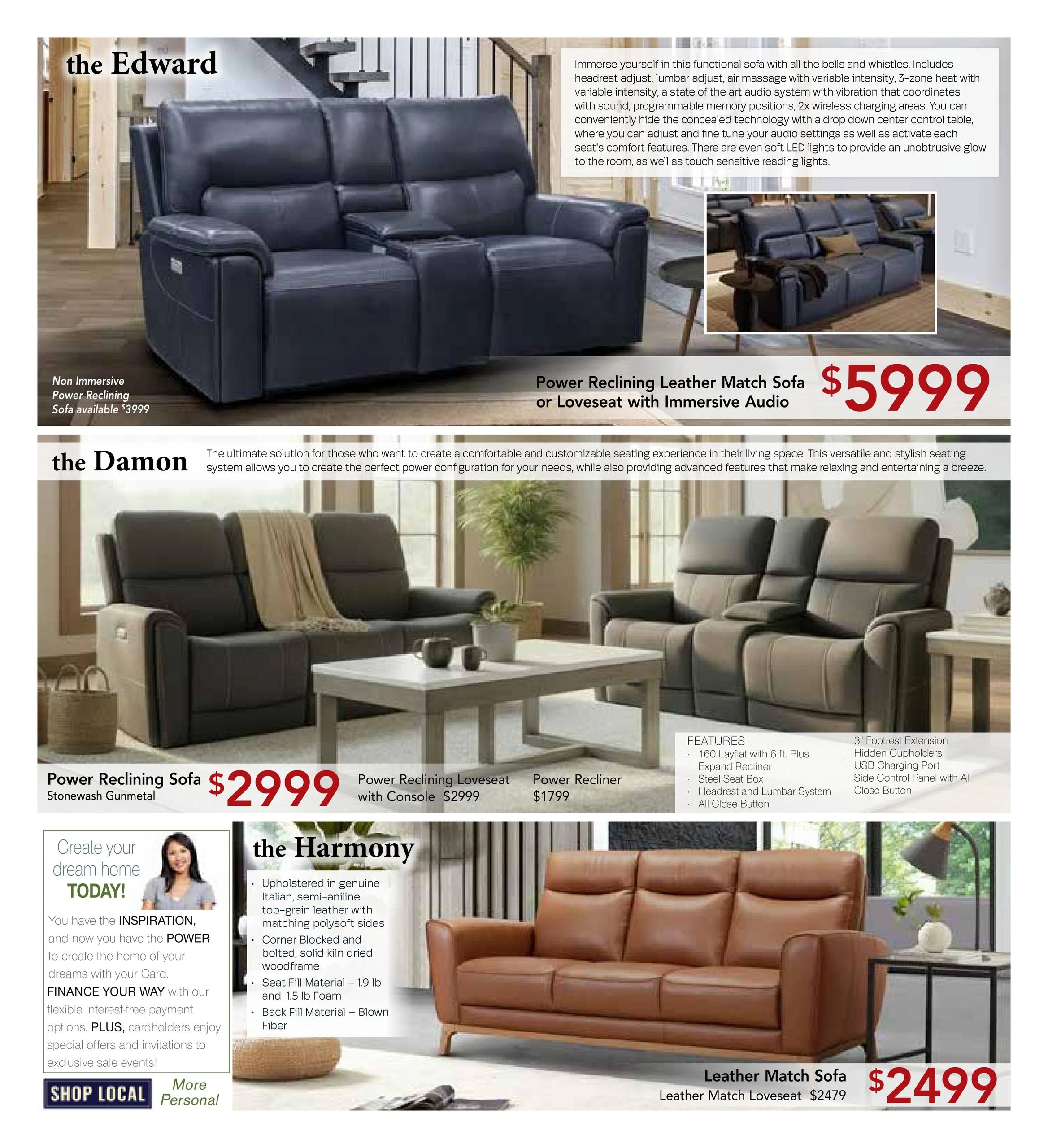 Hotchkiss Home Furnishings flyer page 2