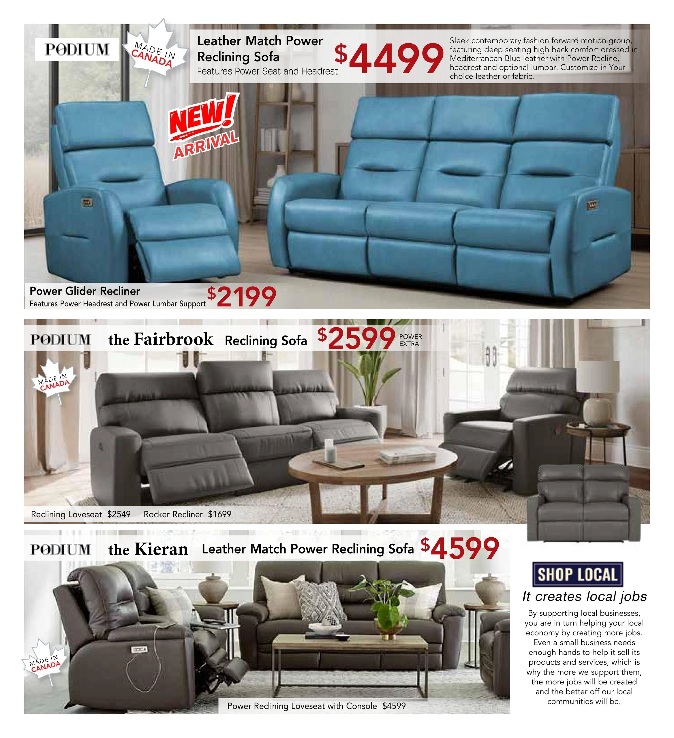 Hotchkiss Home Furnishings flyer page 6