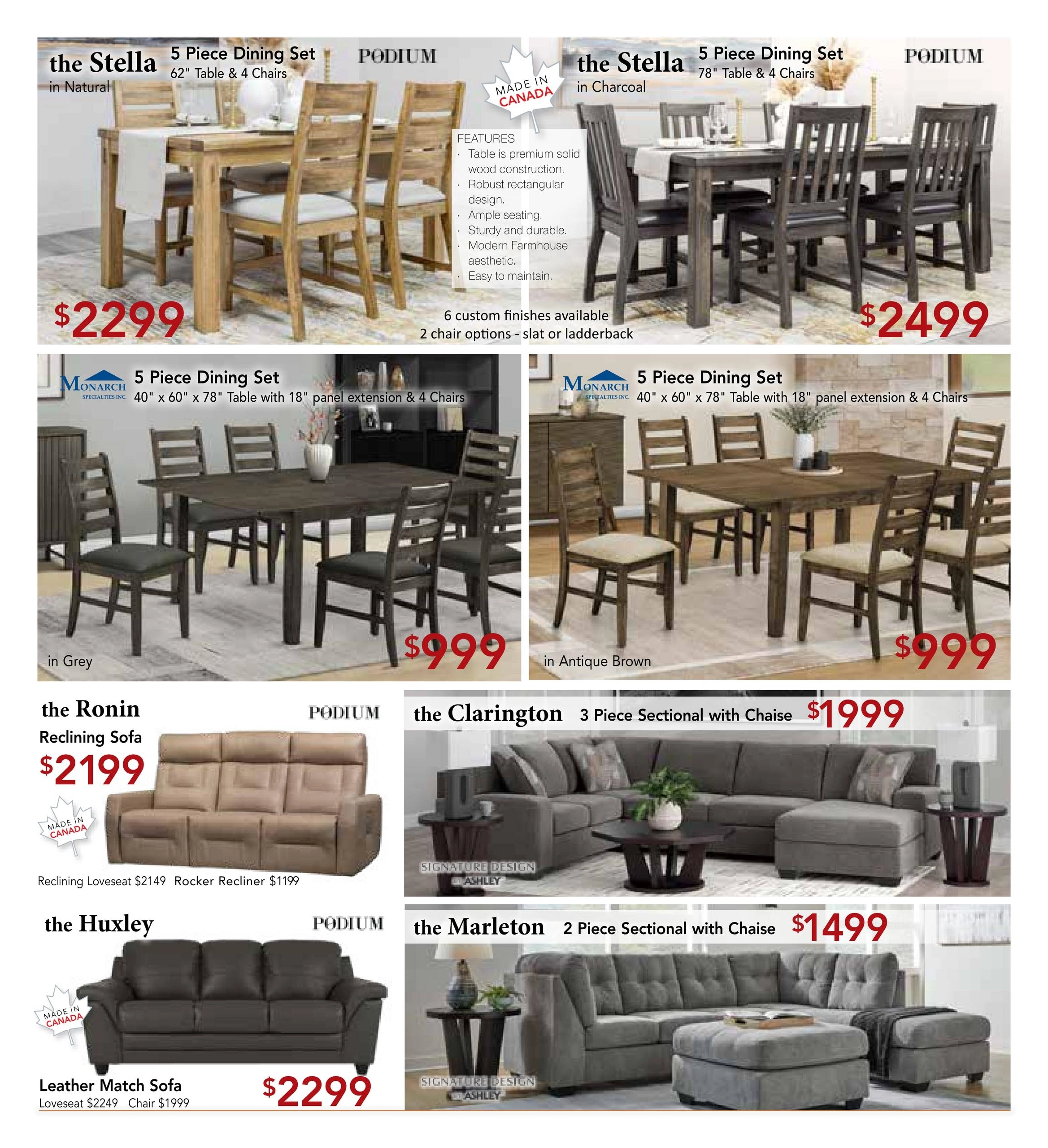 Hotchkiss Home Furnishings flyer page 7