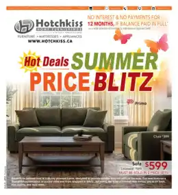 Hotchkiss Home Furnishings Indexed Monthly