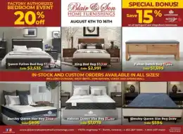 Blair & Son Home Furnishings Indexed Weekly