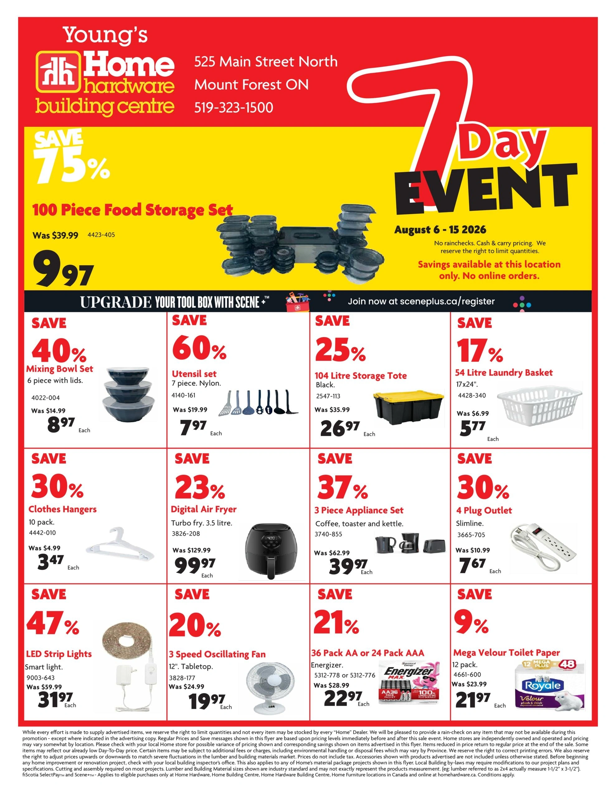 Home Hardware flyer page 1