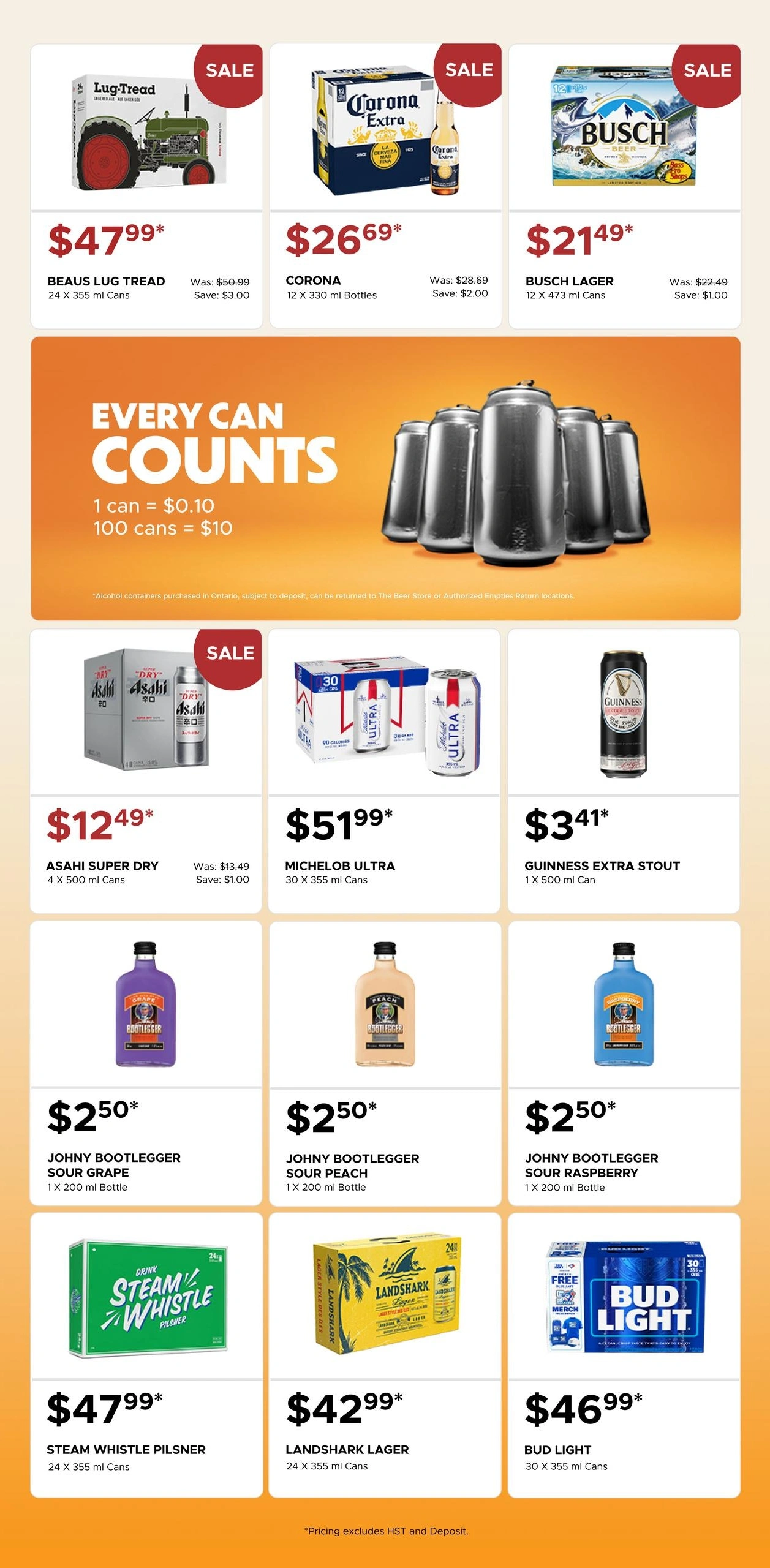 The Beer Store flyer page 2