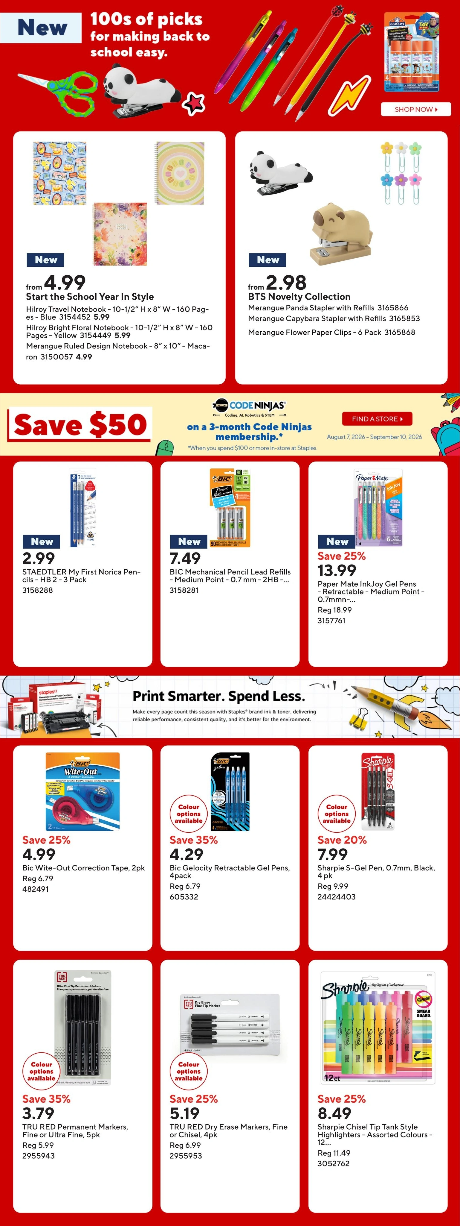 Staples flyer page 5