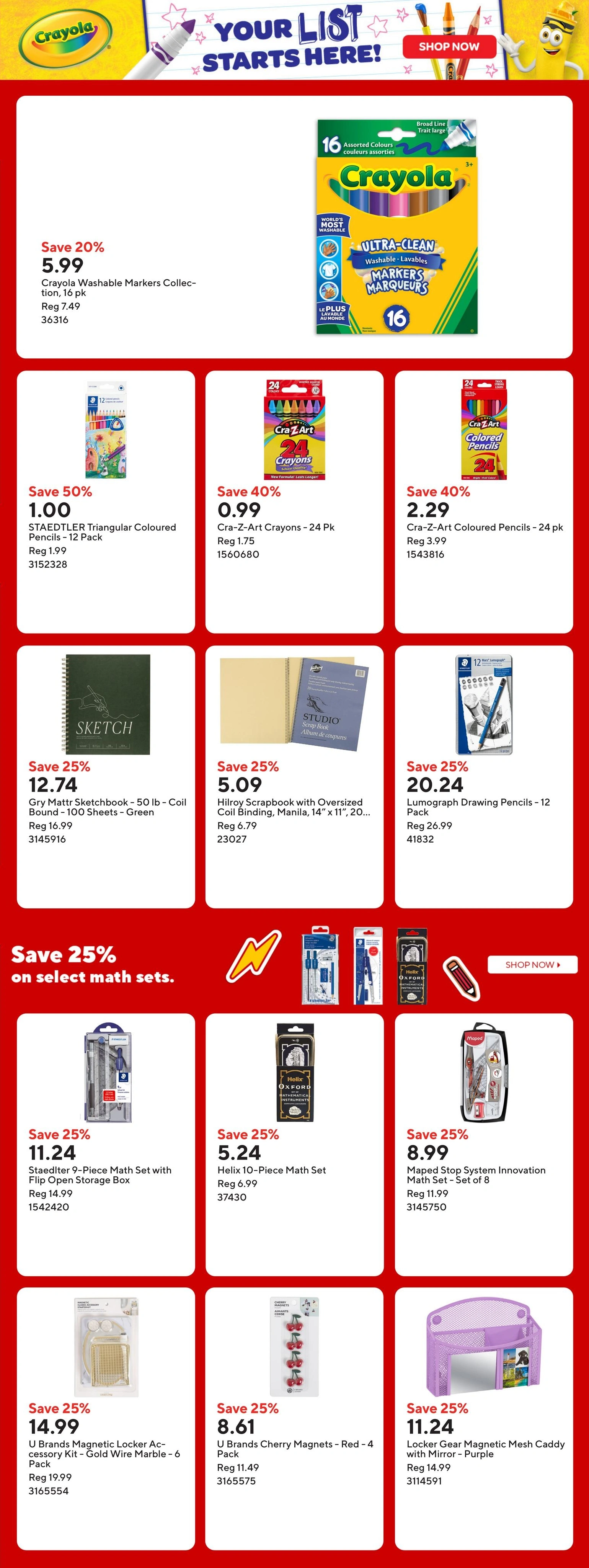 Staples flyer page 7