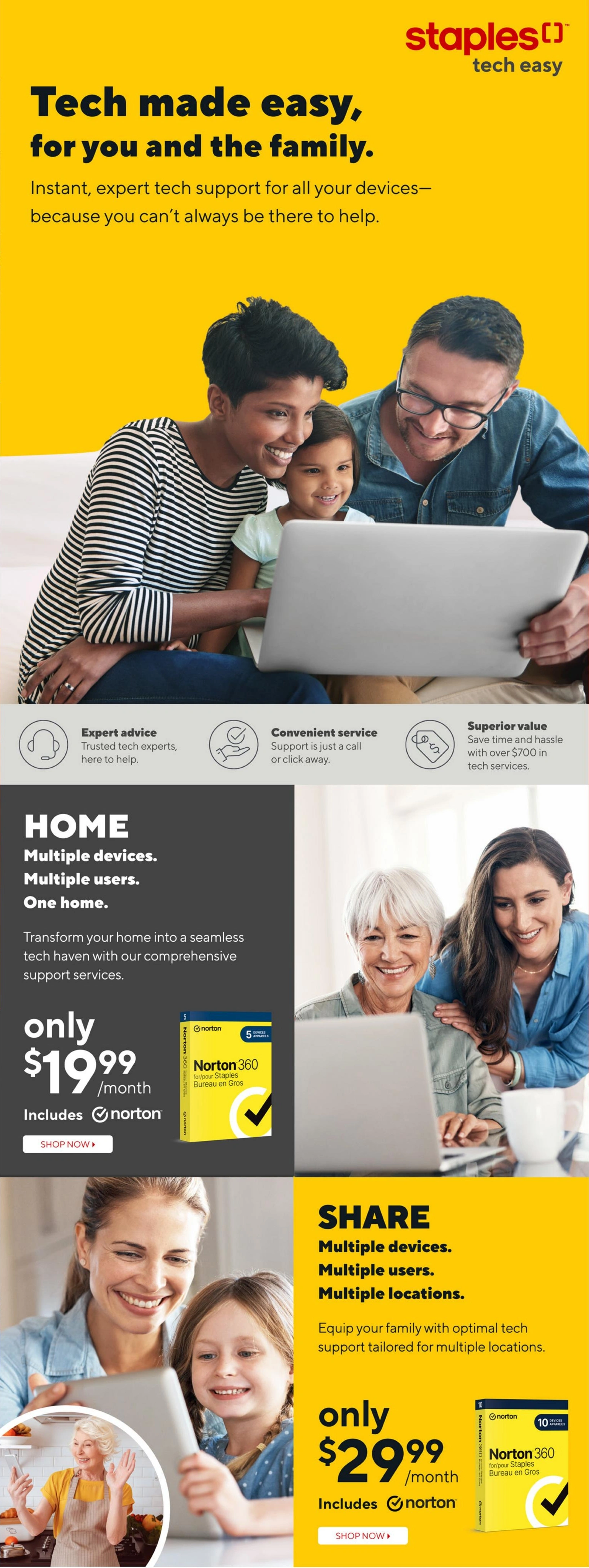 Staples flyer page 21