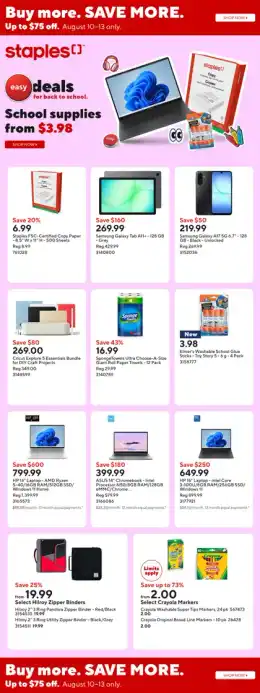 Staples Weekly