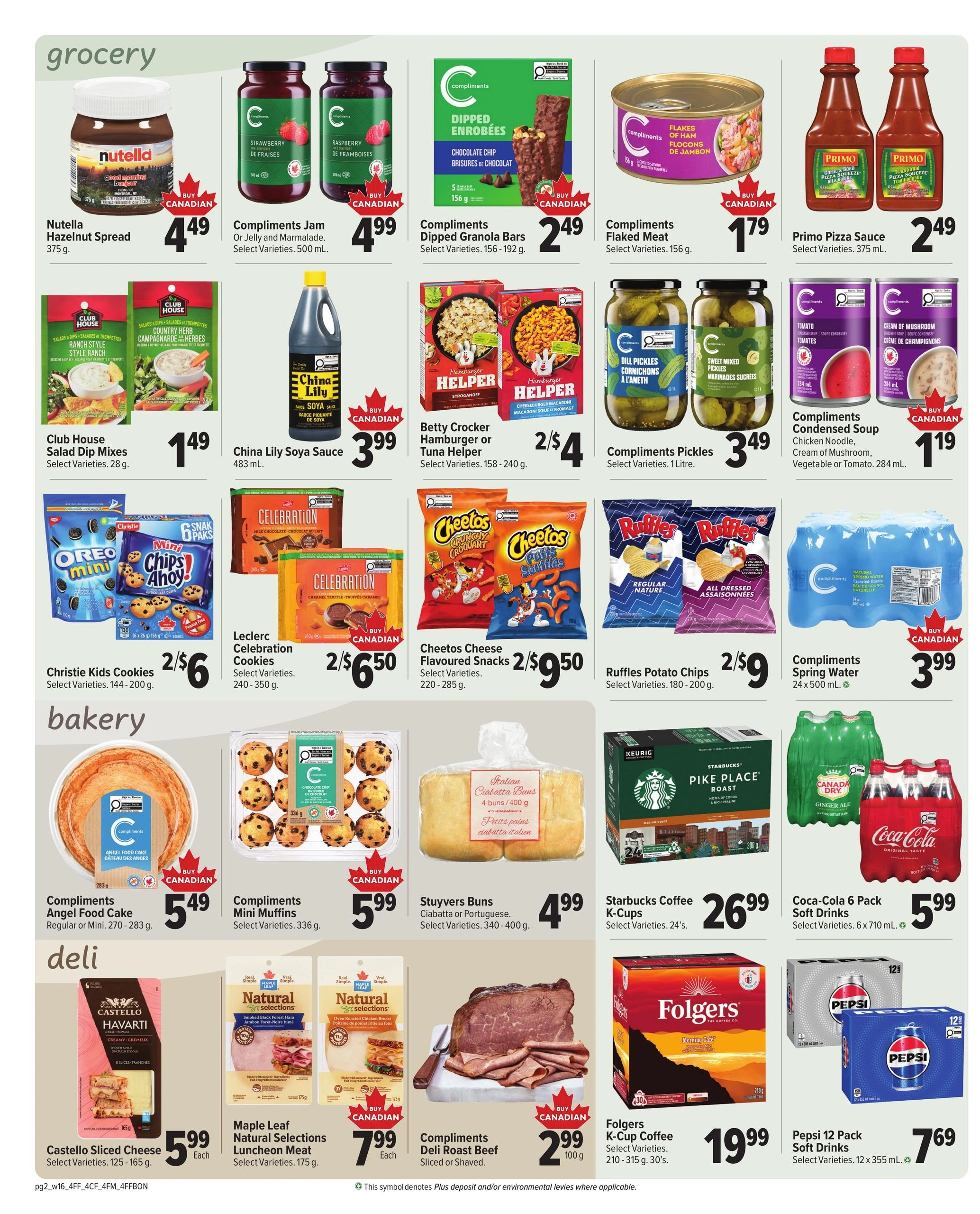 Family Foods flyer page 2
