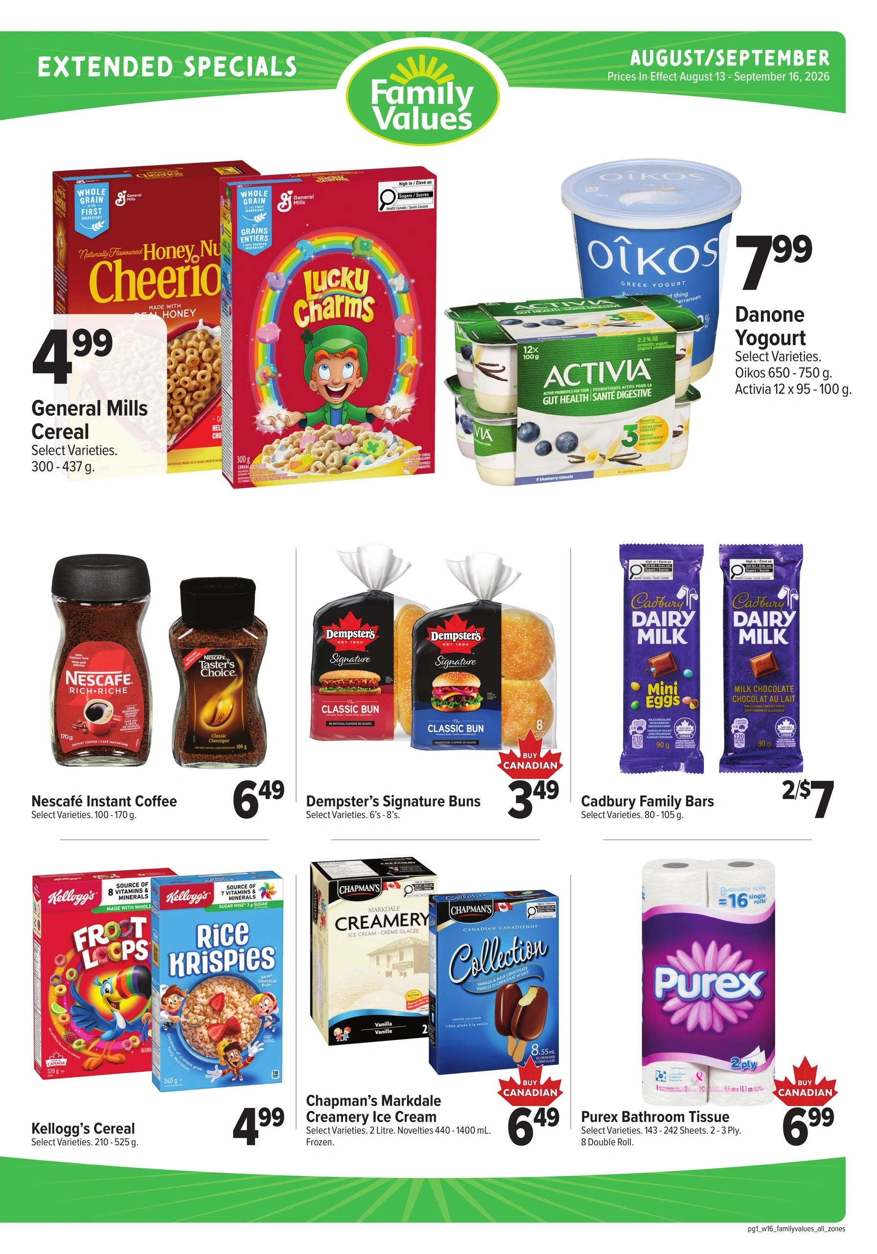 Family Foods flyer page 5