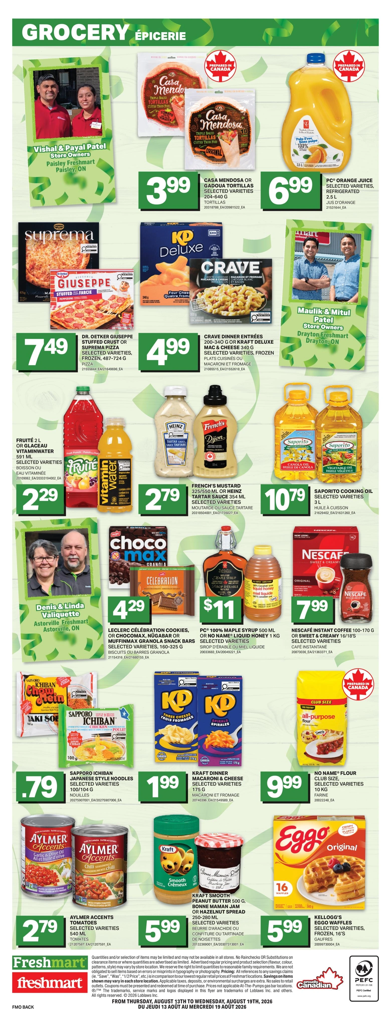 Freshmart flyer page 4