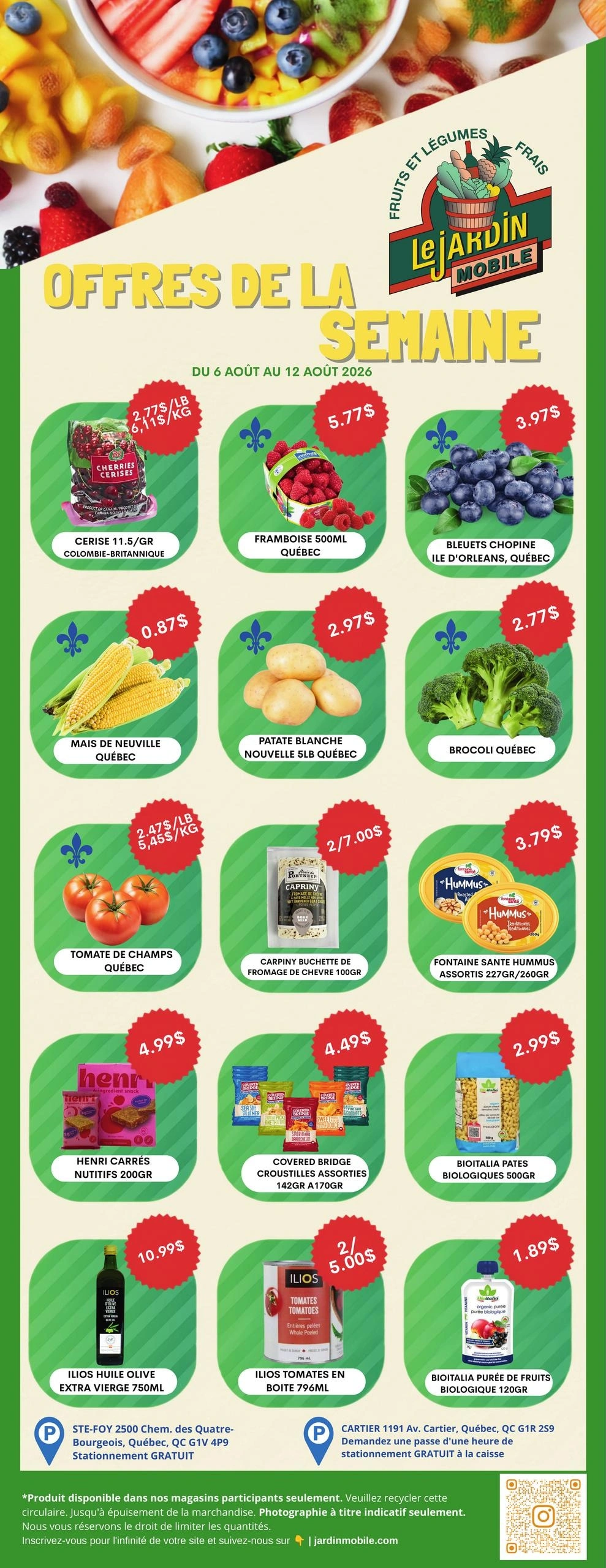 Le Jardin Mobile flyer page 1