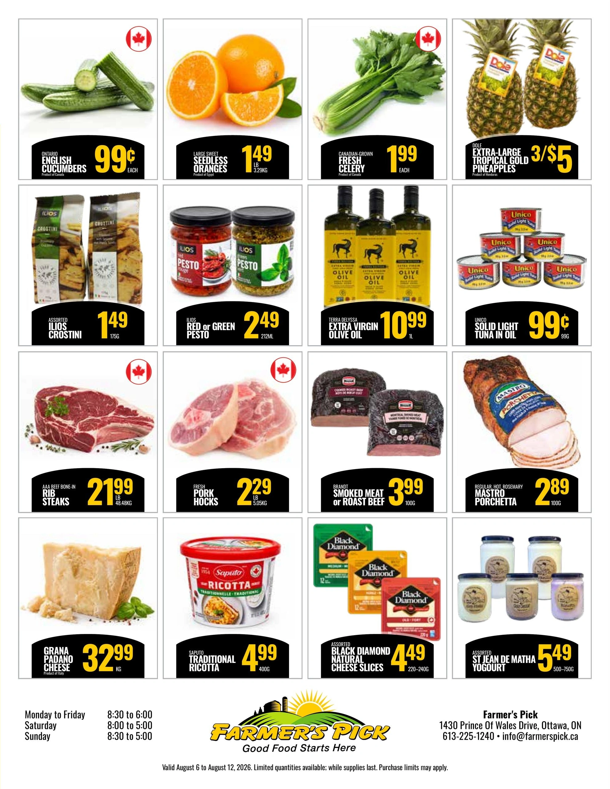 Farmer's Pick flyer page 2