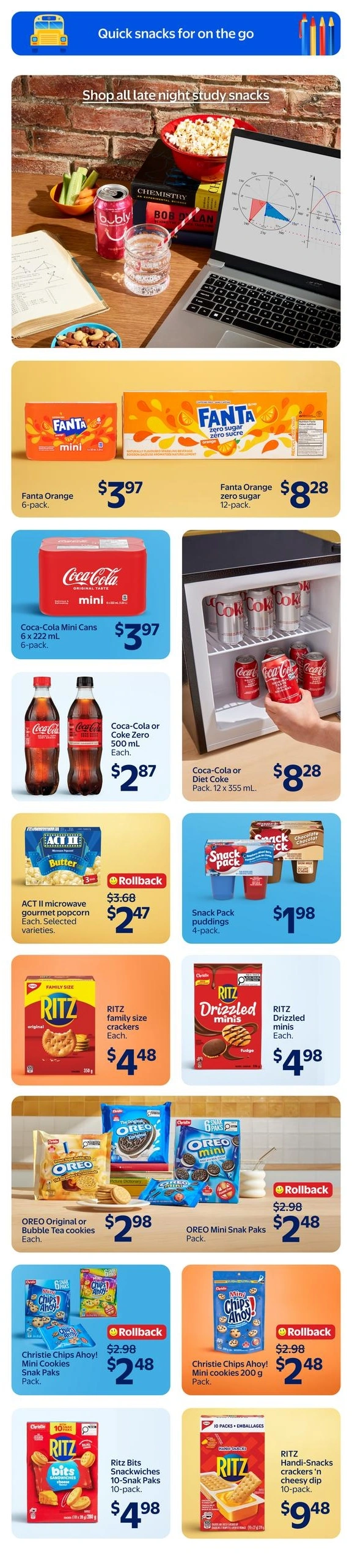 Walmart flyer page 12