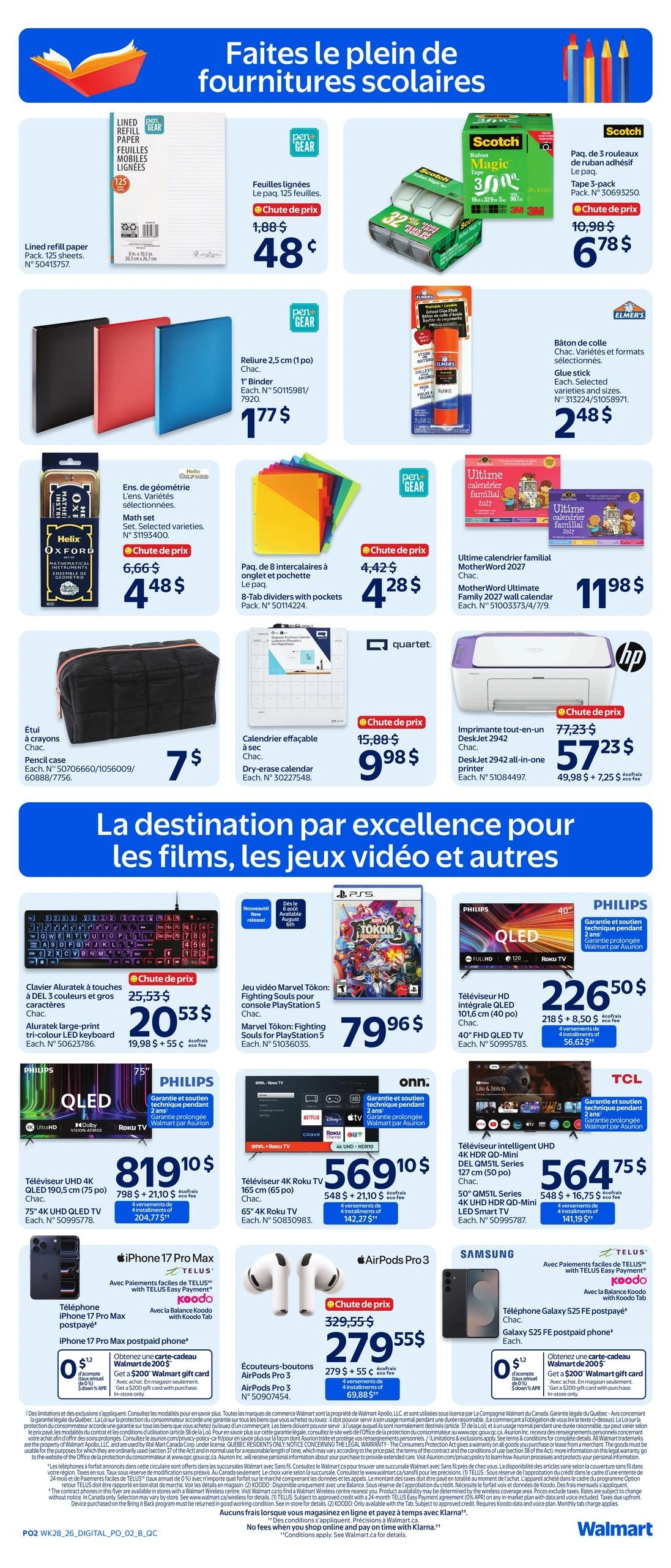 Walmart flyer page 2