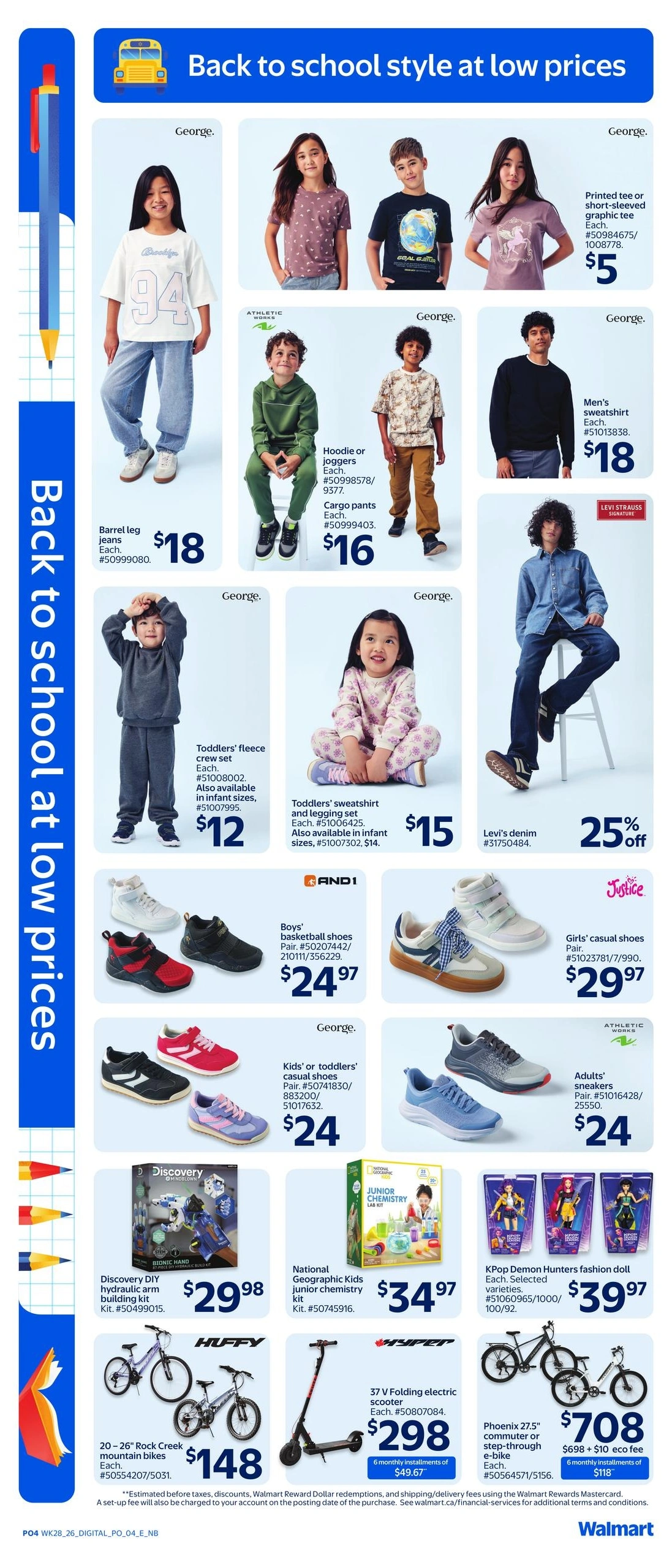 Walmart flyer page 4