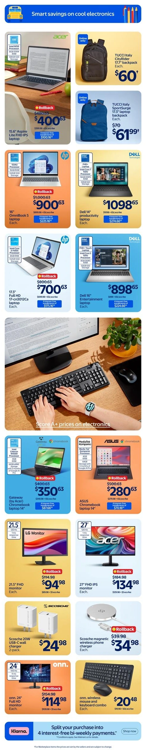 Walmart flyer page 6