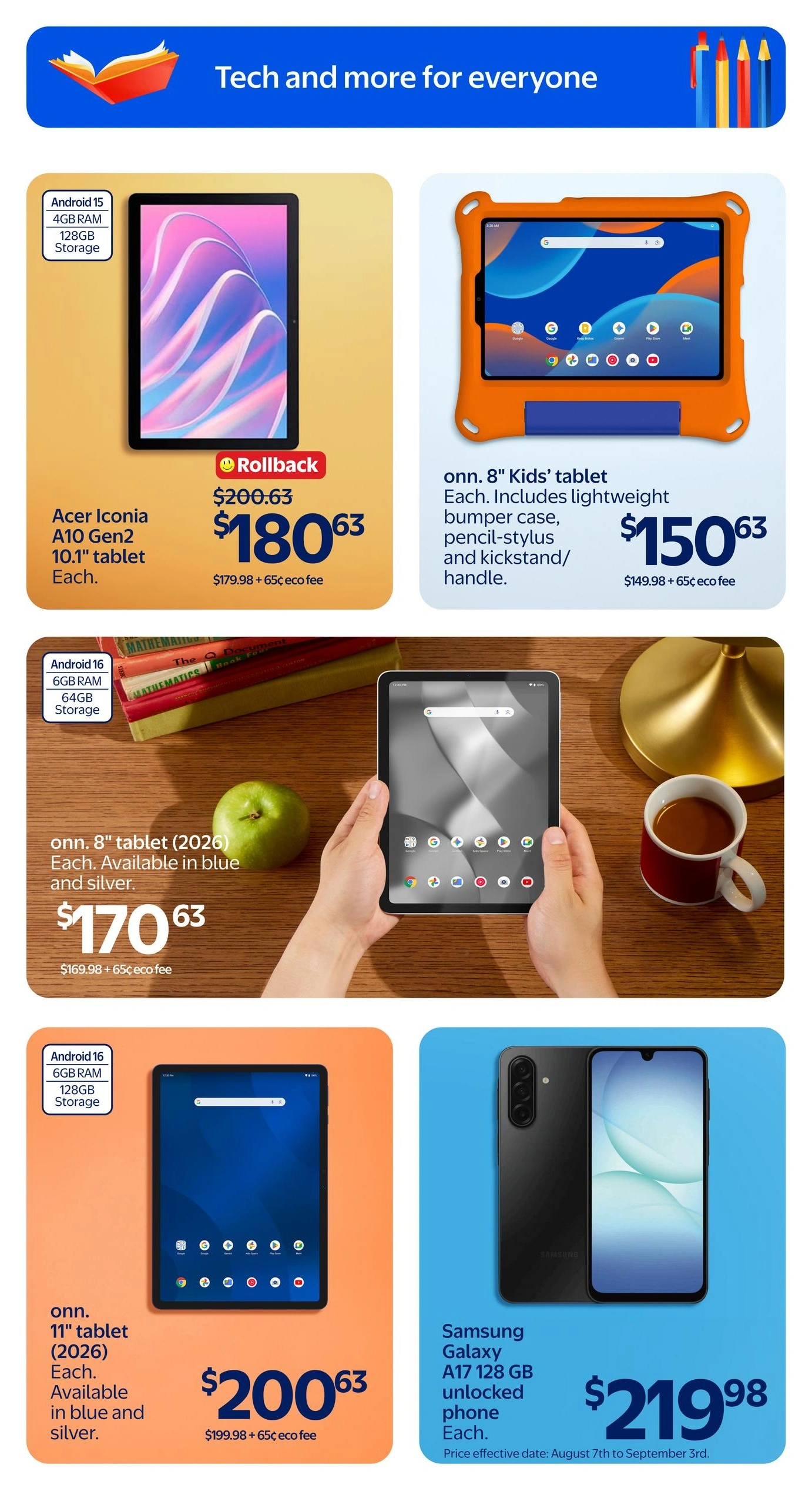 Walmart flyer page 8