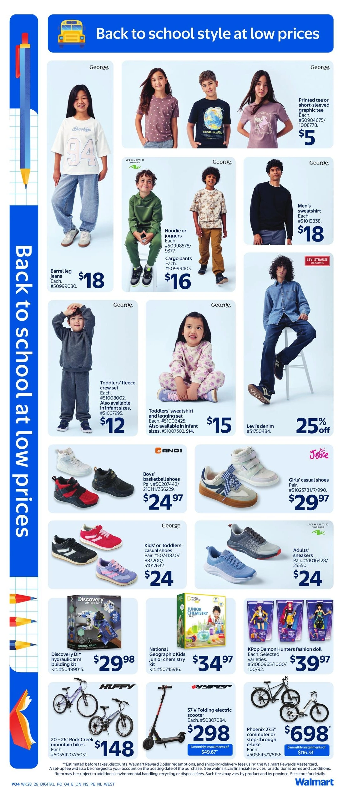 Walmart flyer page 4