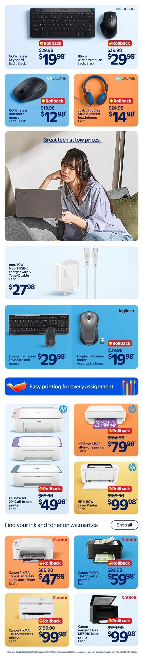 Walmart flyer page 7