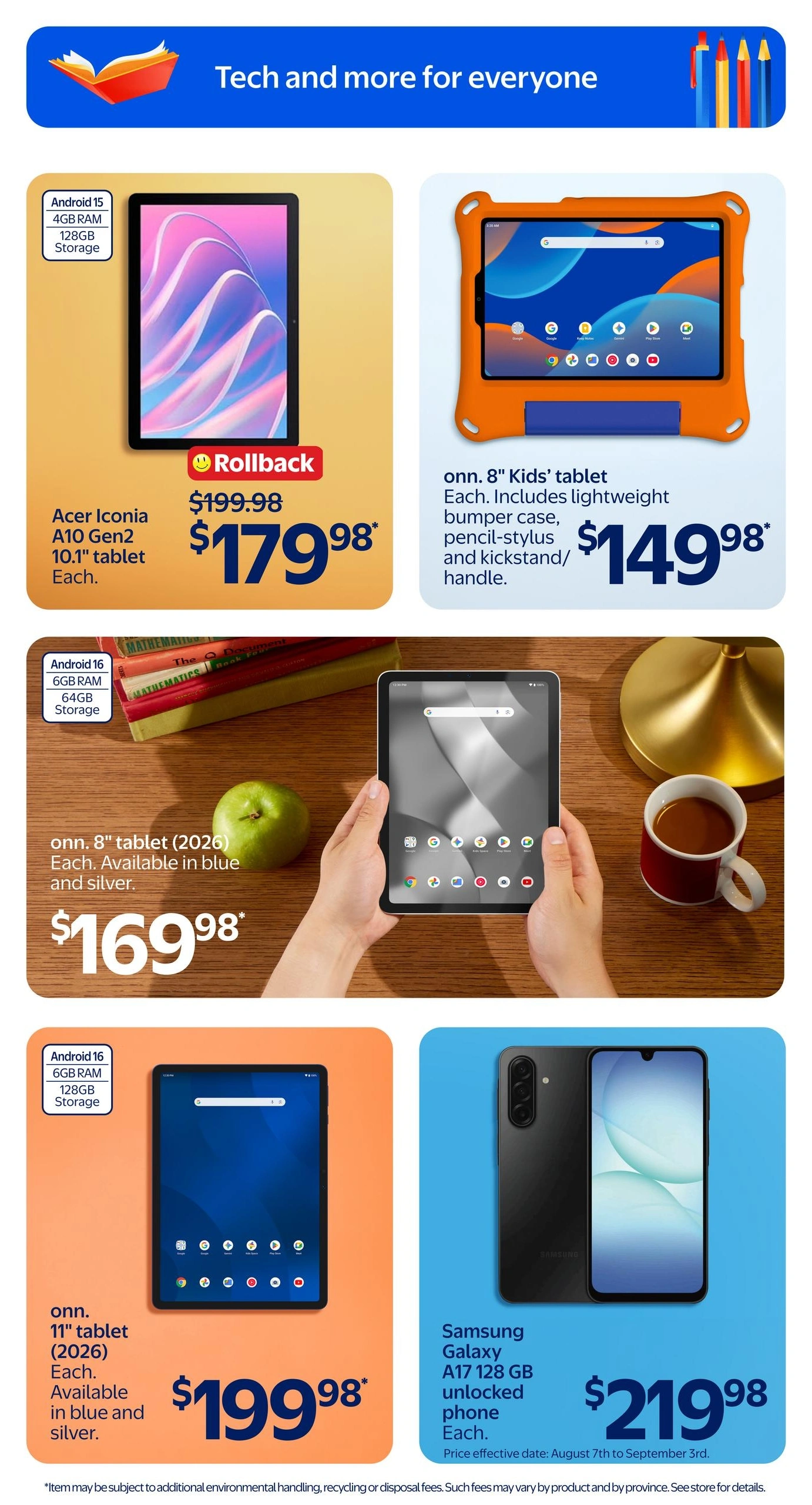 Walmart flyer page 8