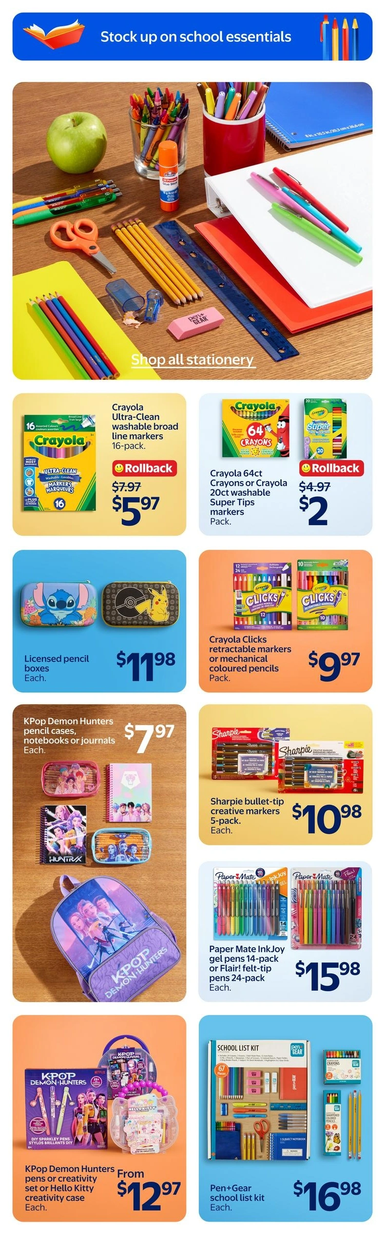 Walmart flyer page 9