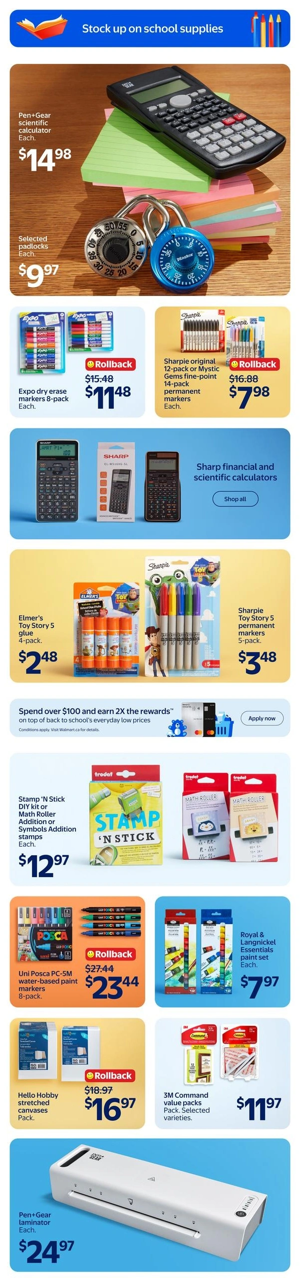Walmart flyer page 10