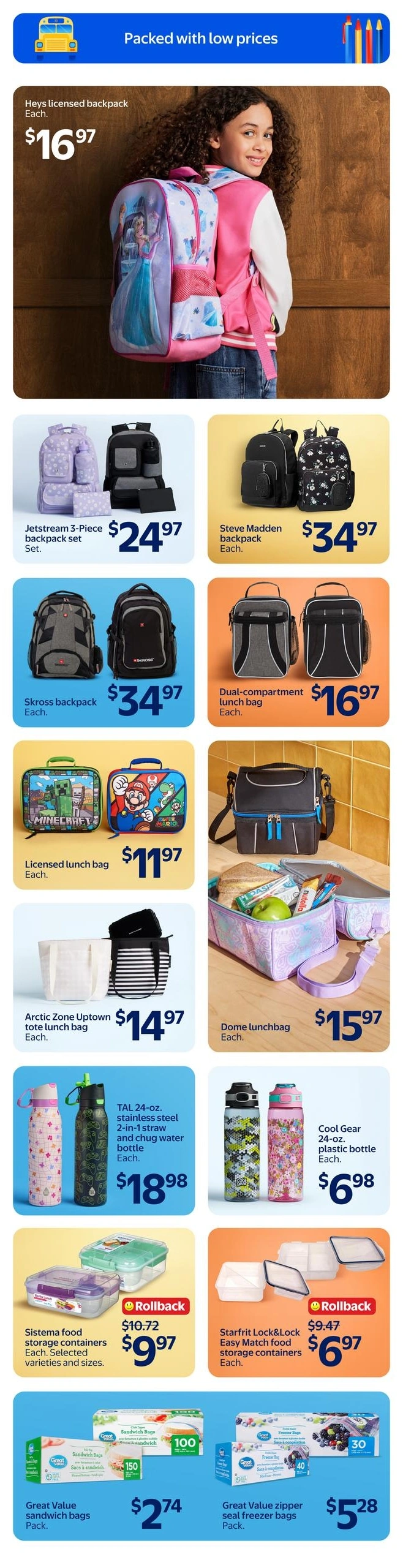 Walmart flyer page 11