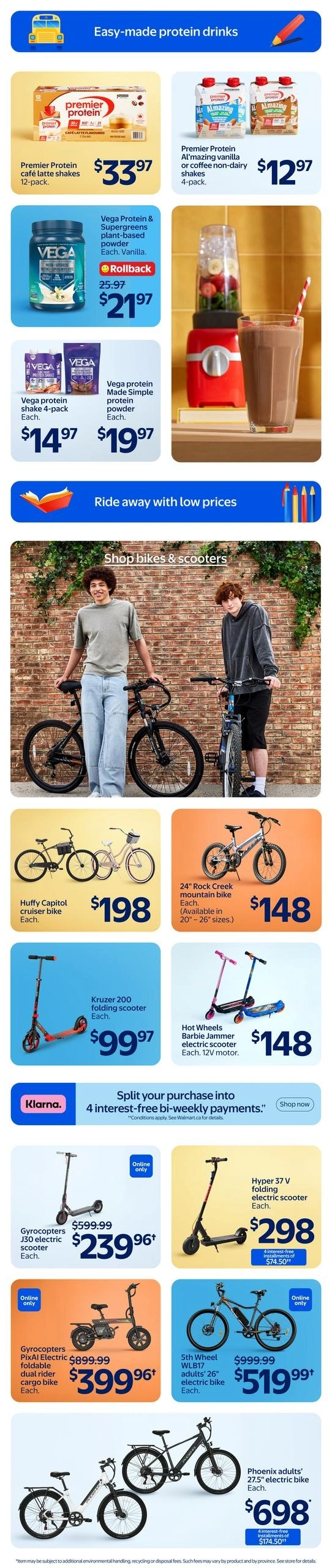 Walmart flyer page 15