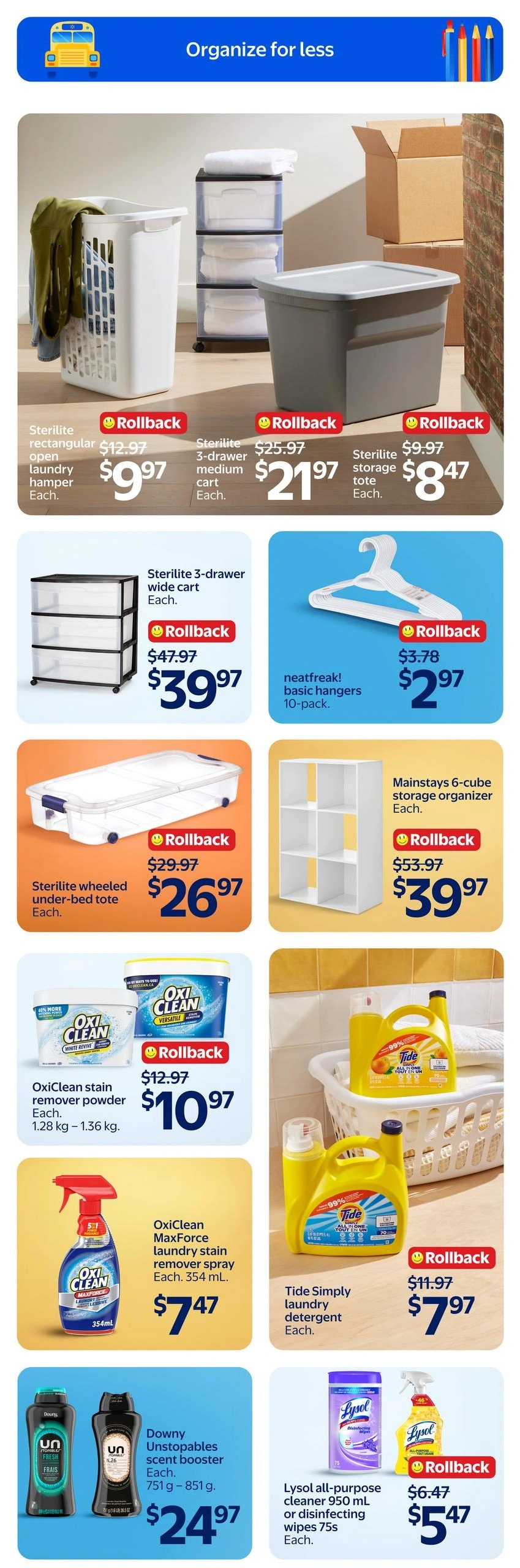Walmart flyer page 16