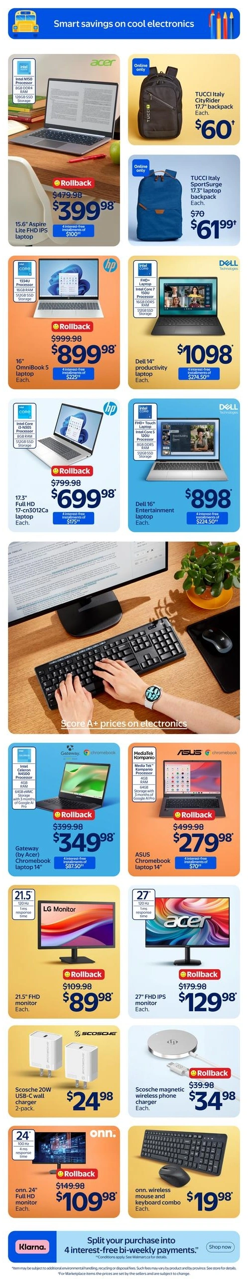 Walmart flyer page 6