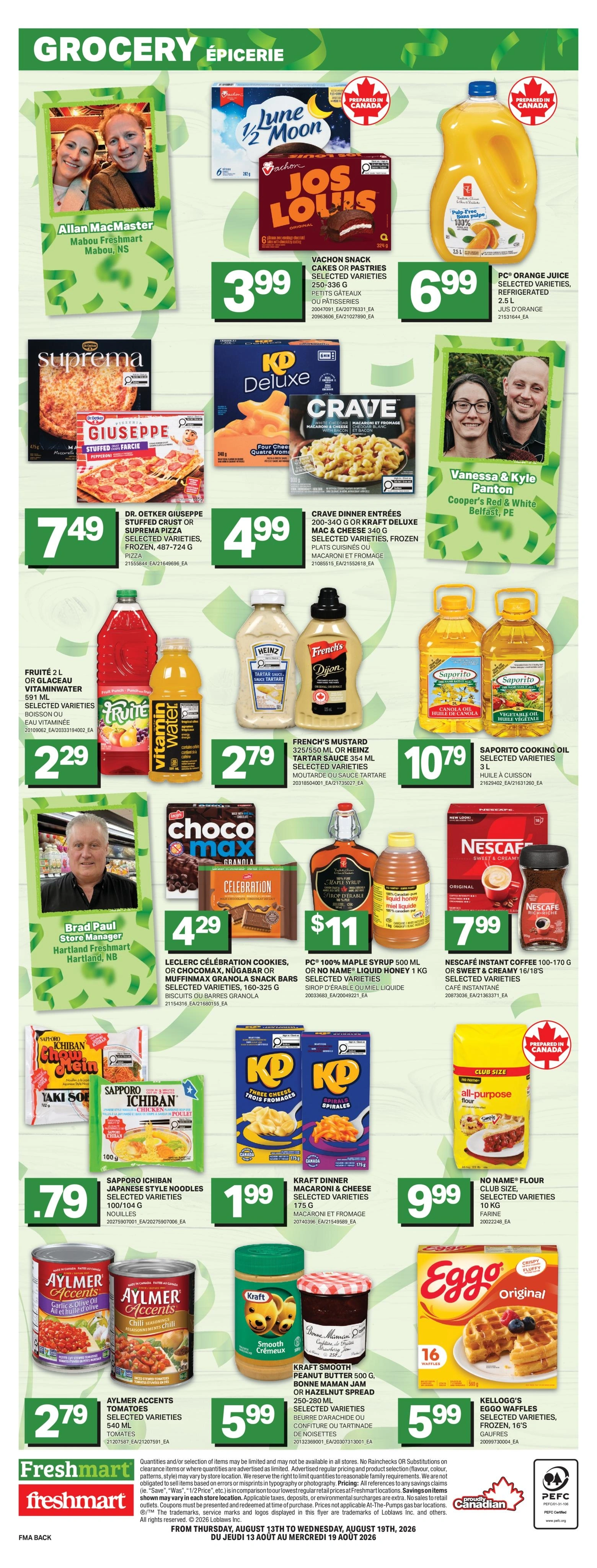 Freshmart flyer page 4